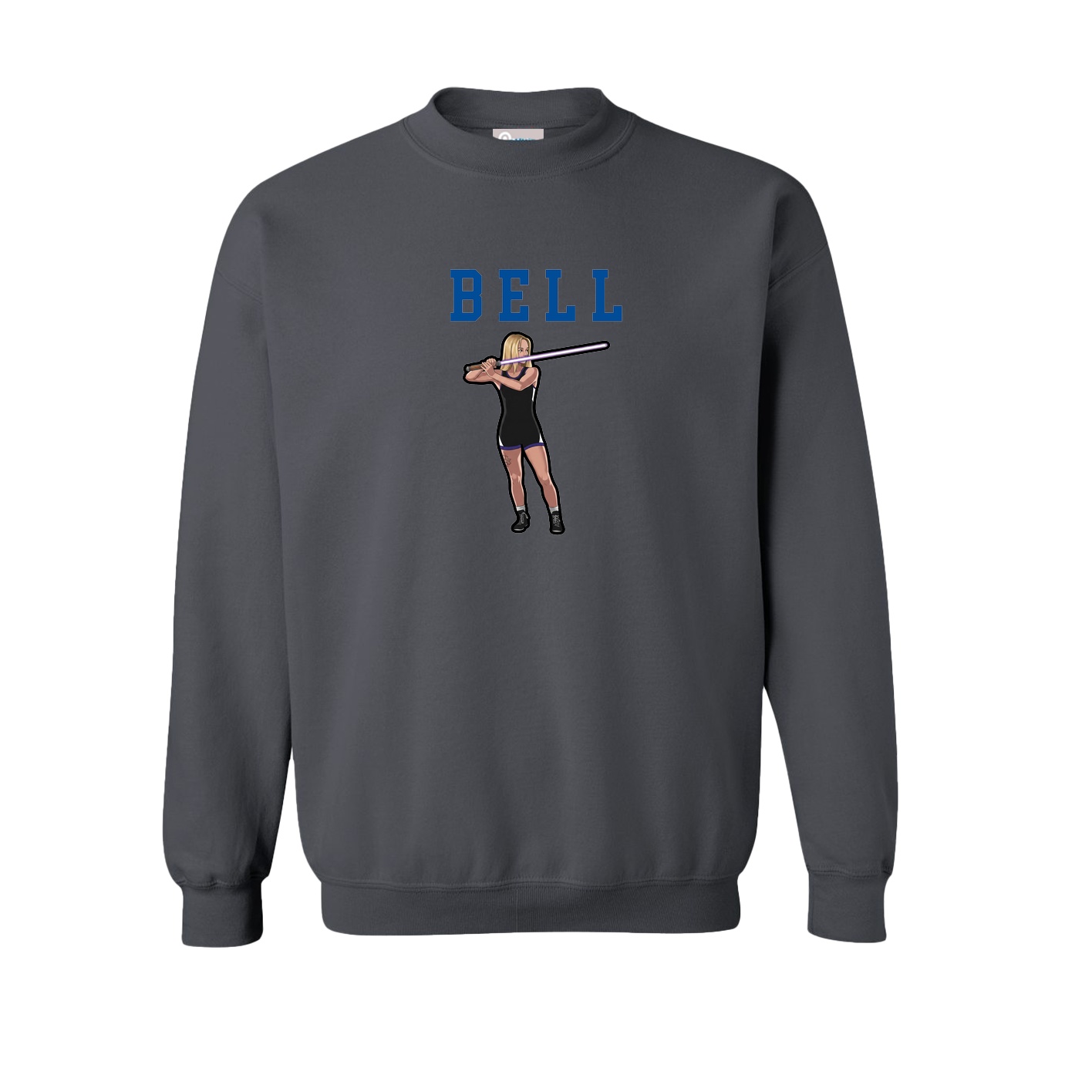 Fleece Crew — Shirsey in Grey