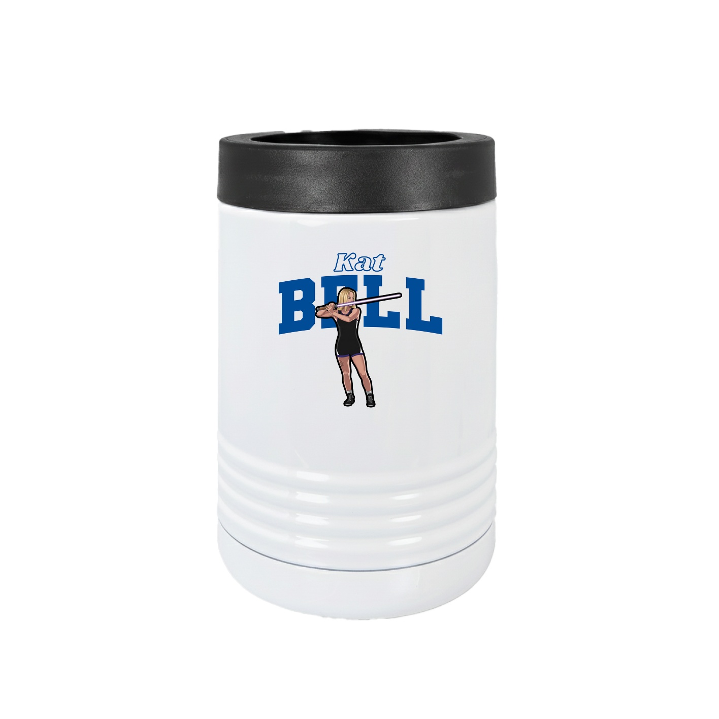 Beverage Holder — Name Arch in White