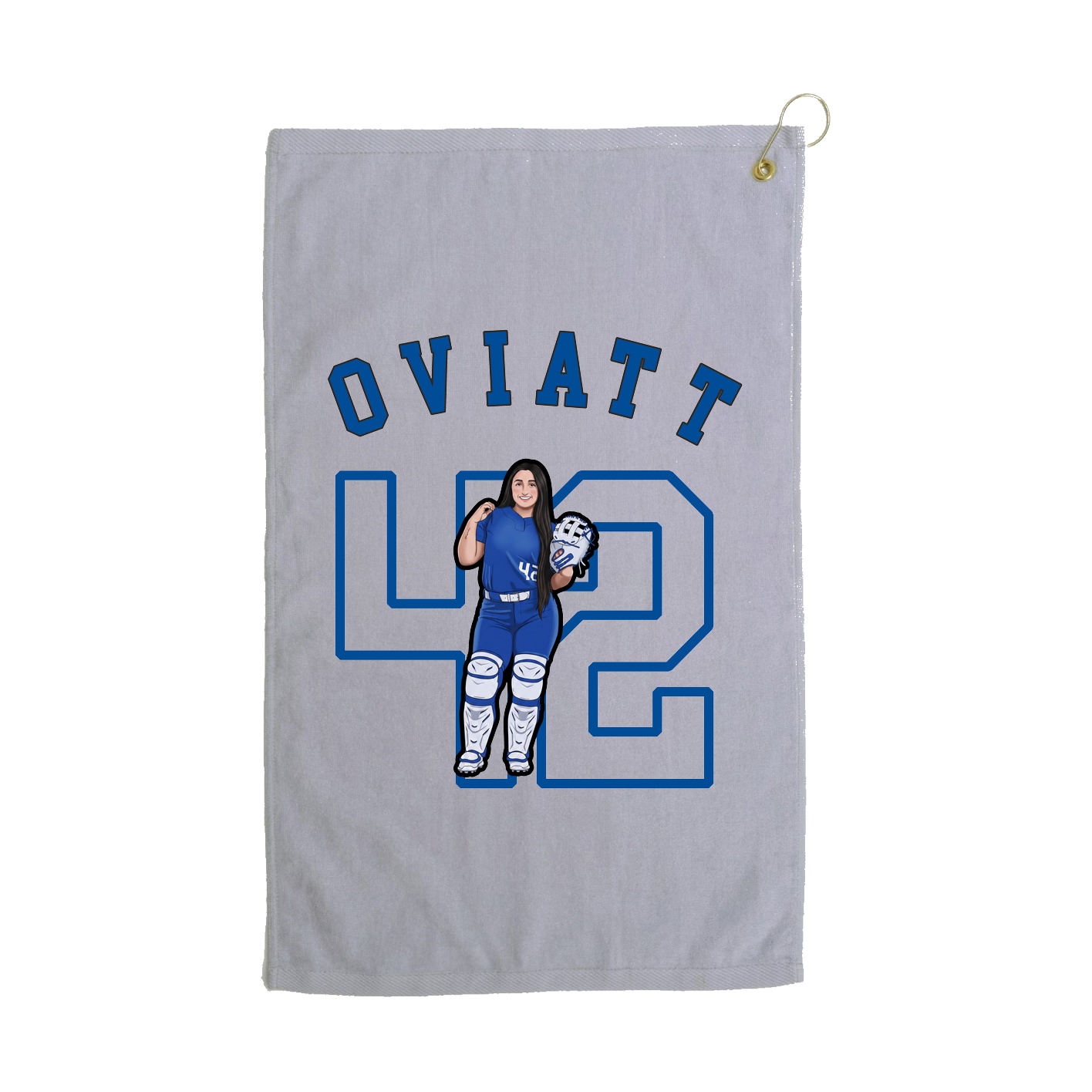 Golf Towel — Shirsey Arch in Grey