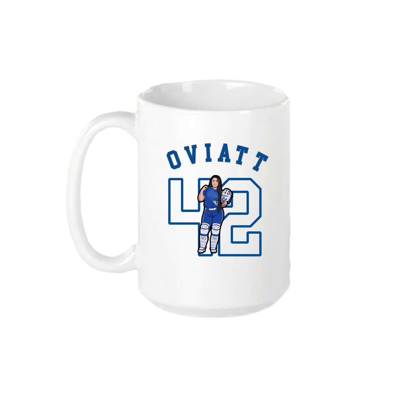 15oz Coffee Mug — Shirsey Arch in White