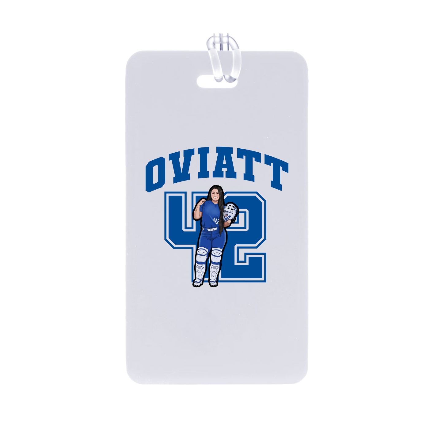 Bag Tag — Number in Classic