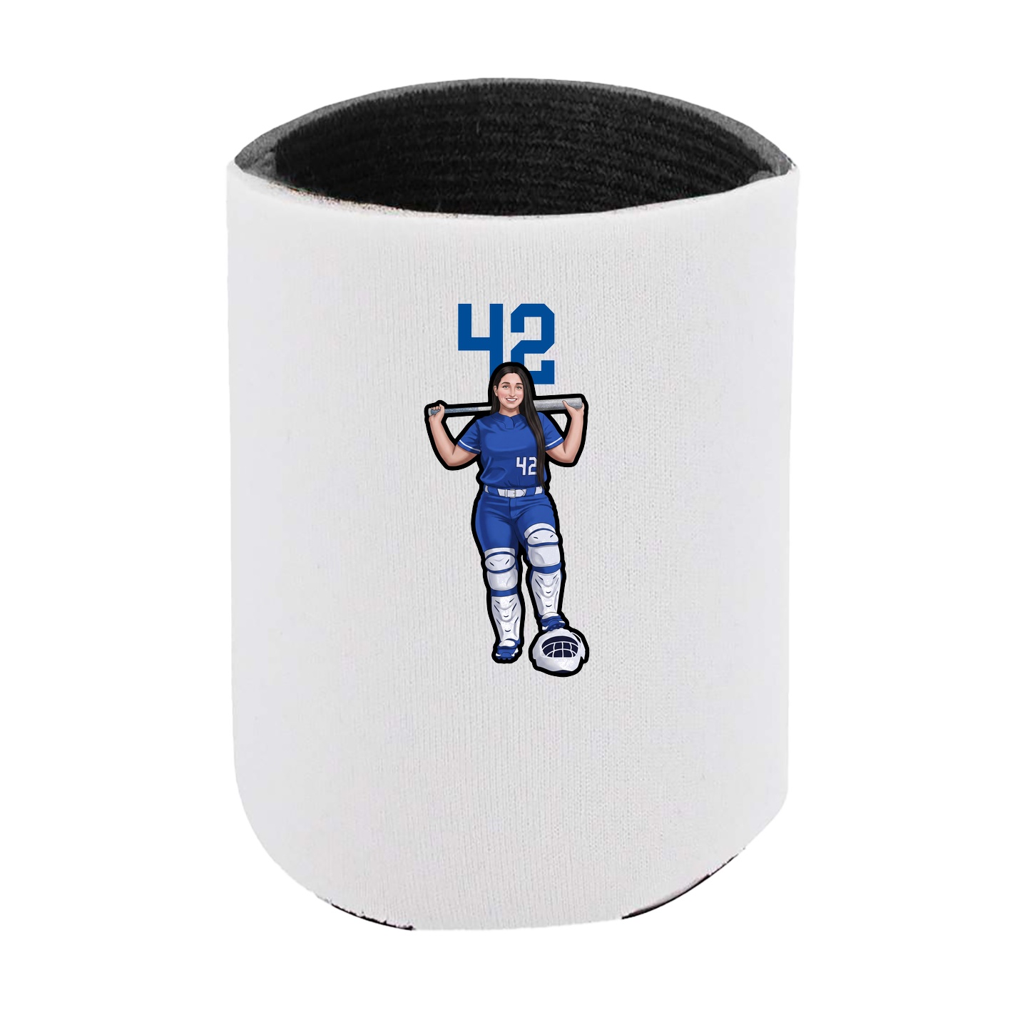 Can Holder — Number Top in White