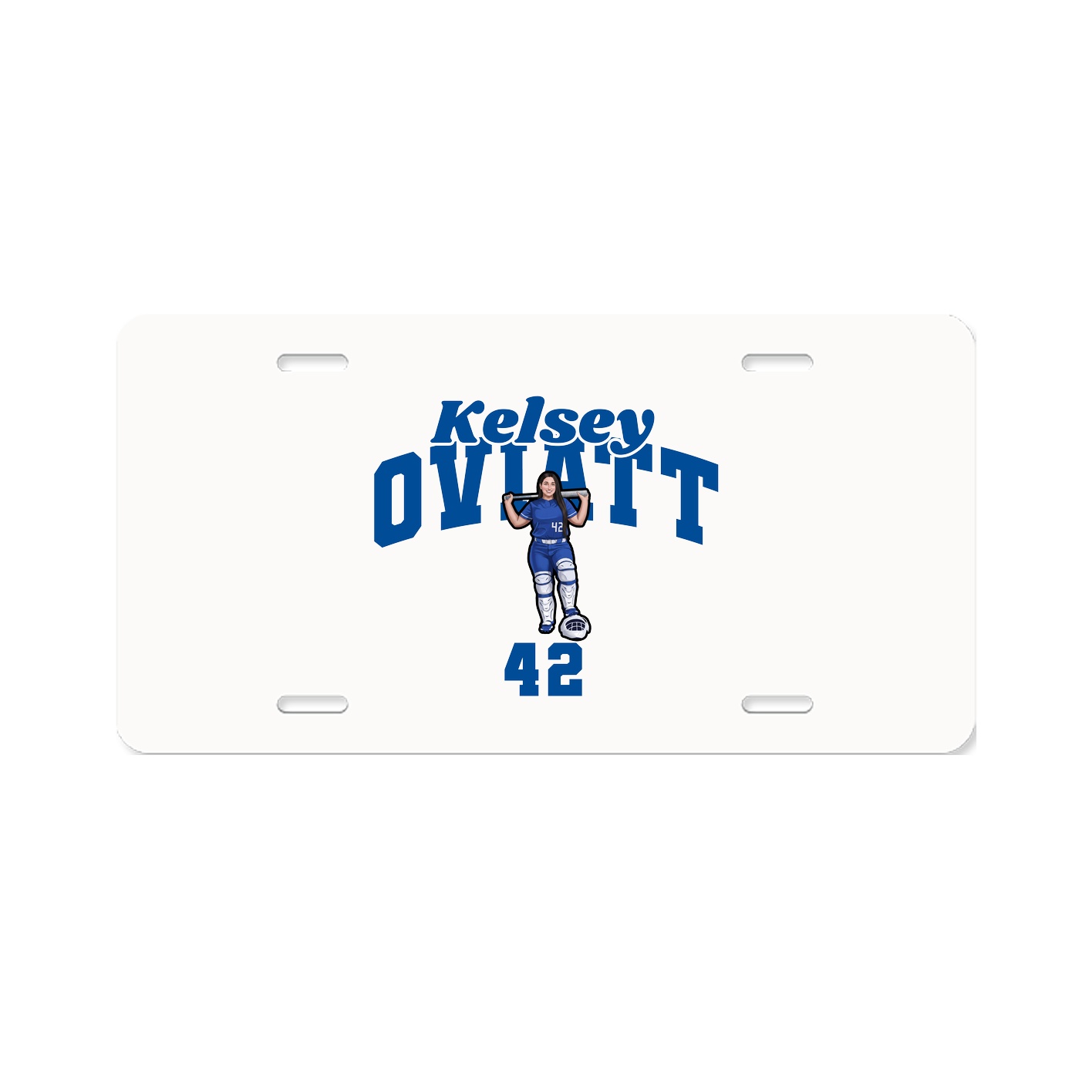 License Plate — Signature Arch in Classic