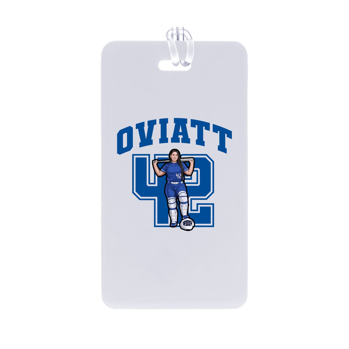 Bag Tag — Number in Classic