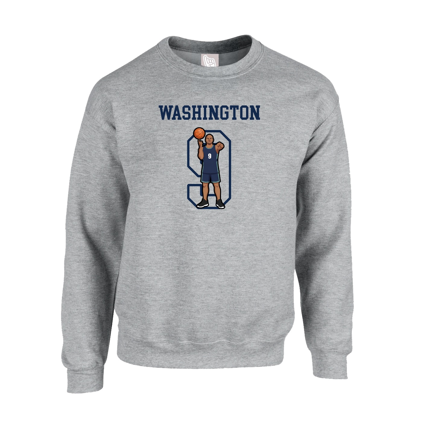 Fleece Crew — Shirsey in Grey