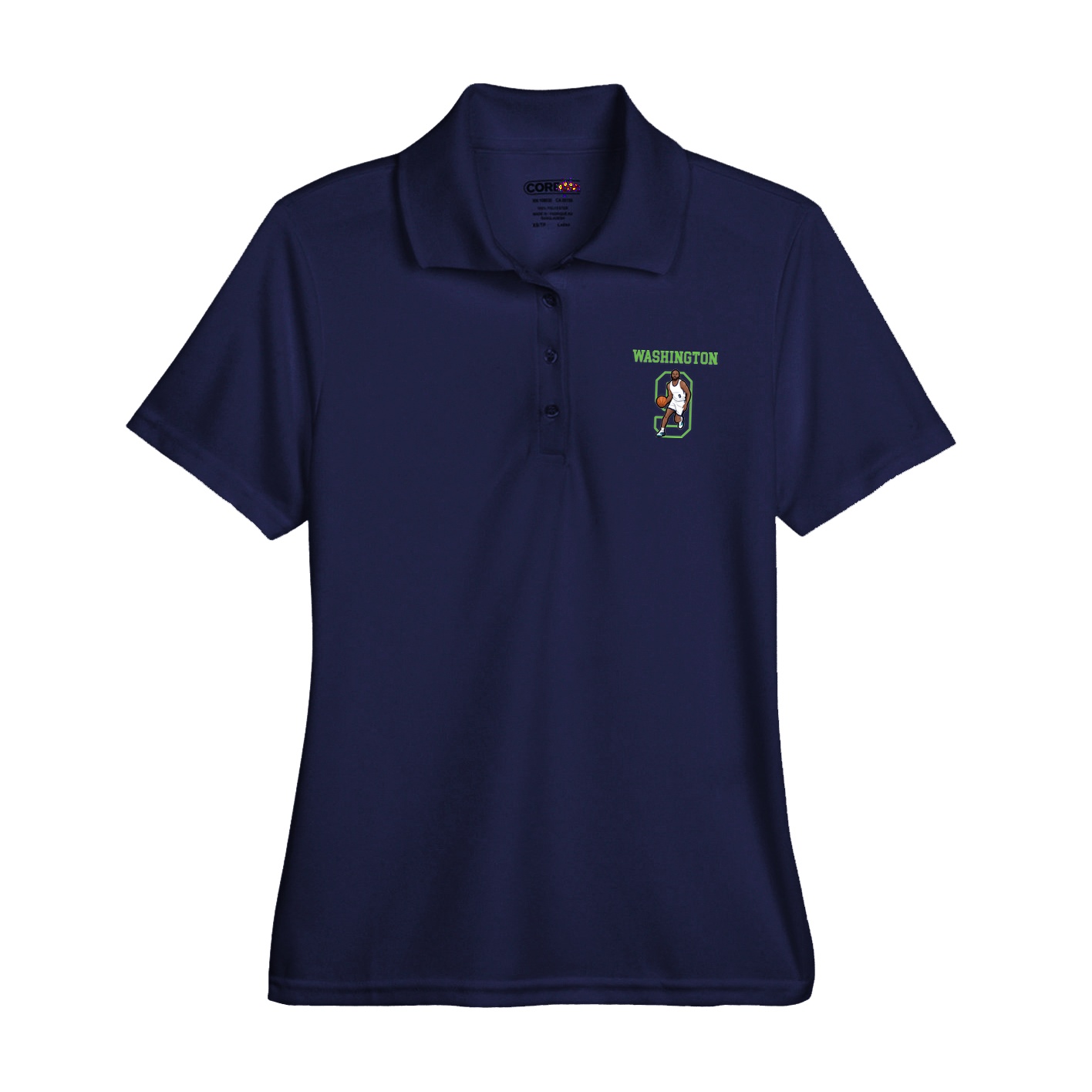 Womens Performance Polo — Shirsey in Navy