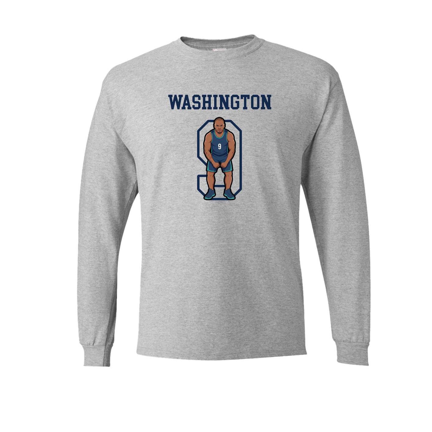 Long Sleeve Tee — Shirsey in Grey
