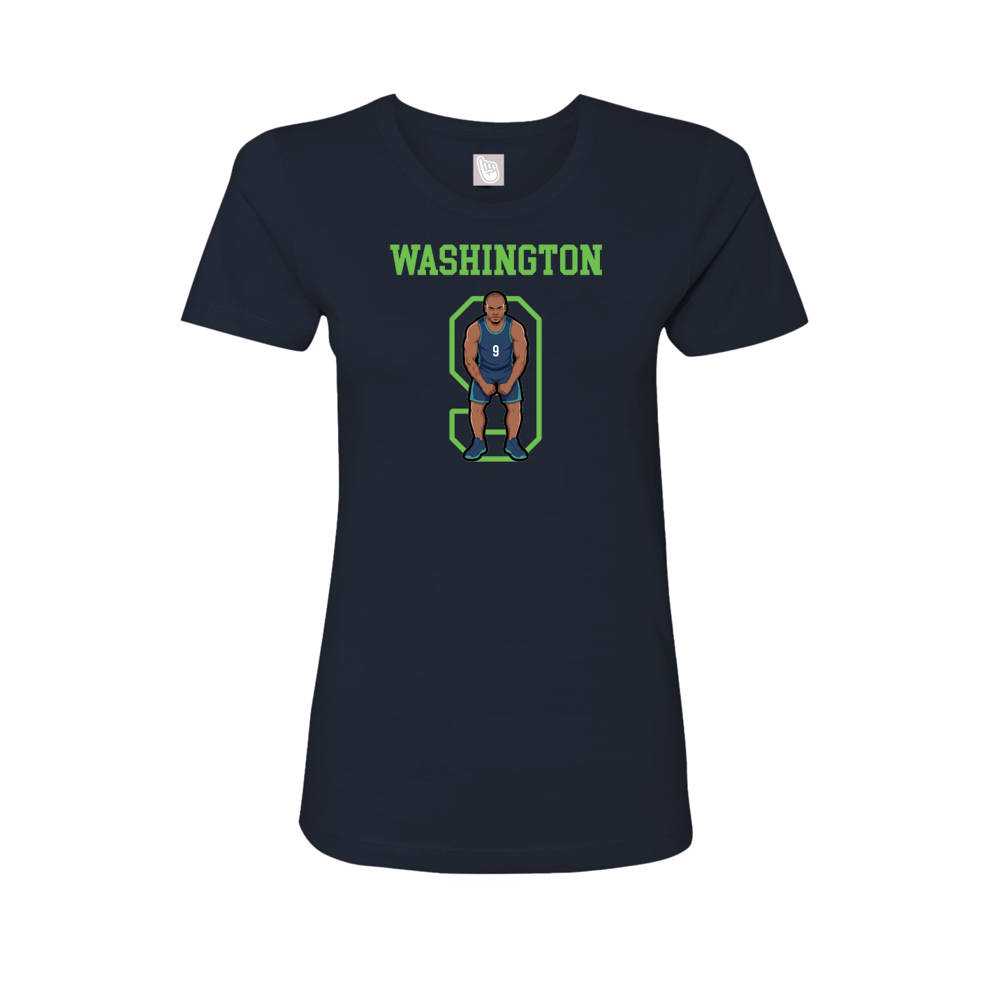 Fitted Women's Tee — Shirsey in Navy