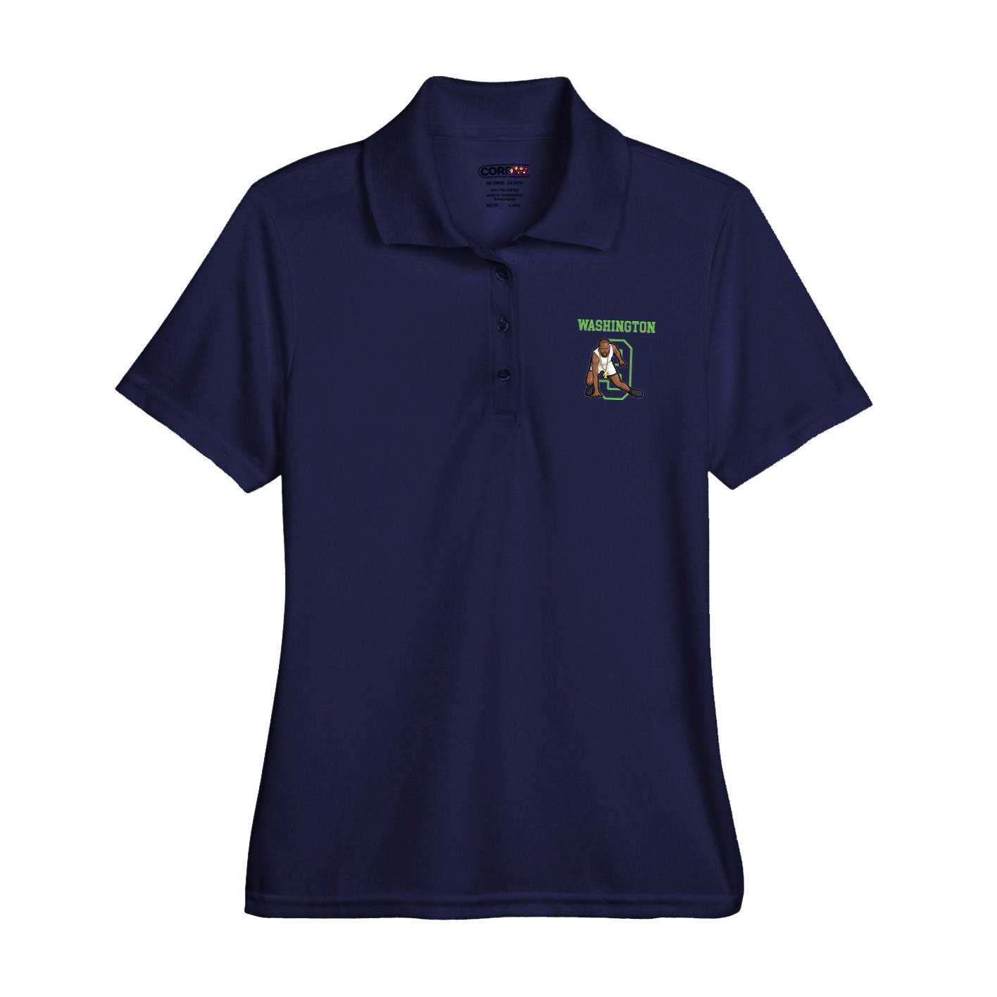 Womens Performance Polo — Shirsey in Navy