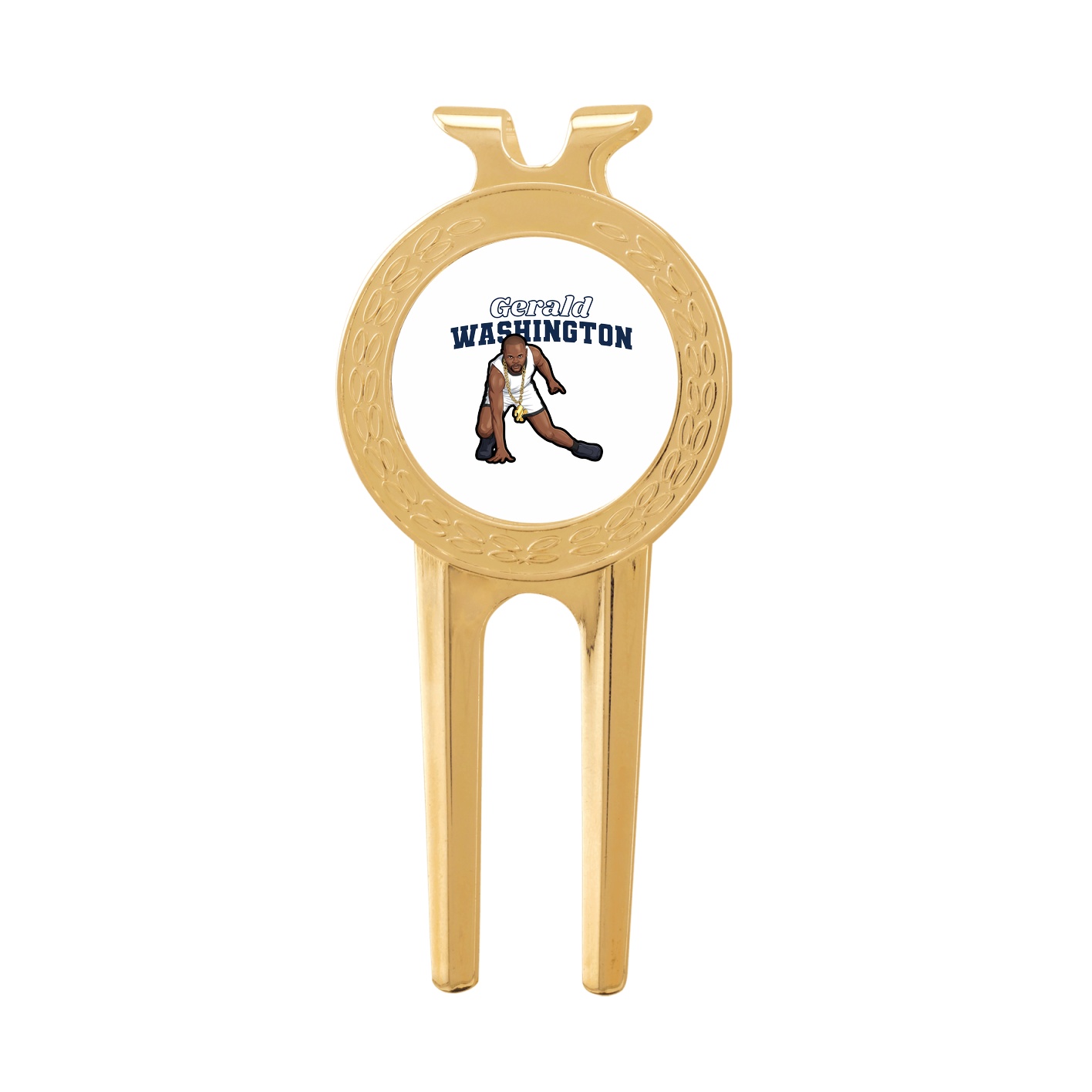 Divot Tool with Ball Marker — Name Arch in Classic