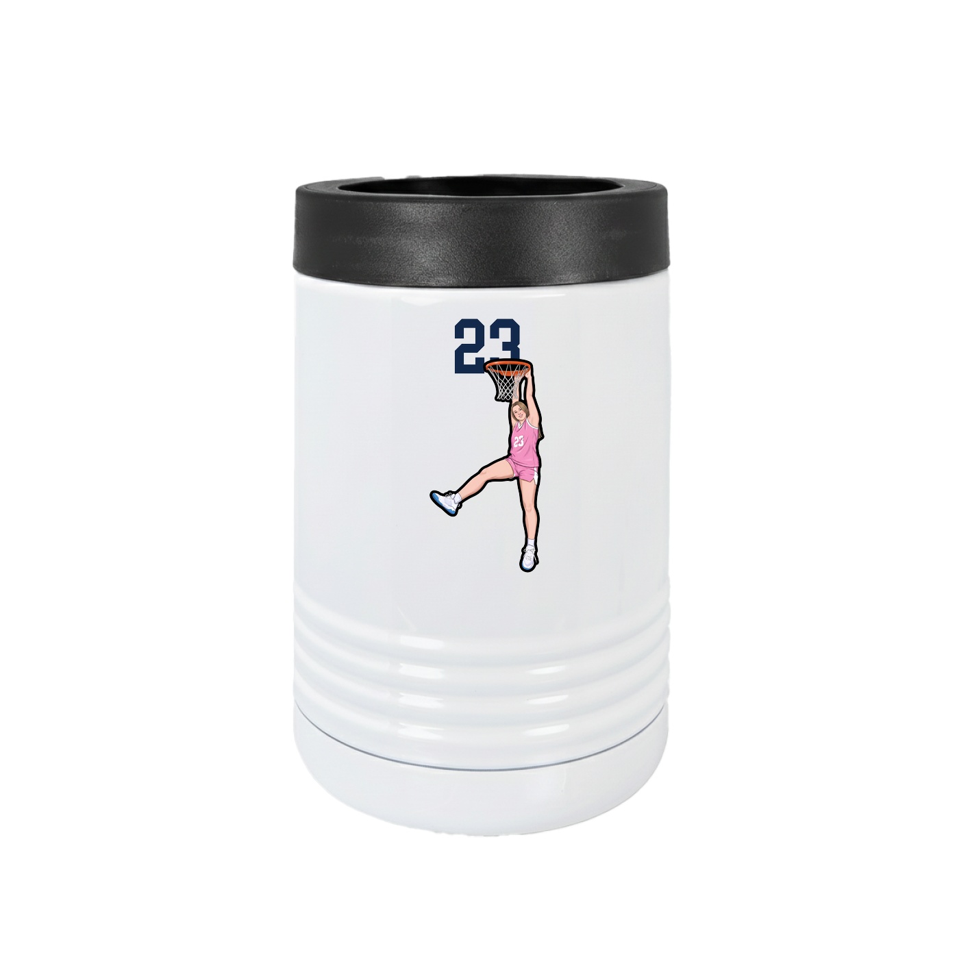 Beverage Holder — Number Top in White
