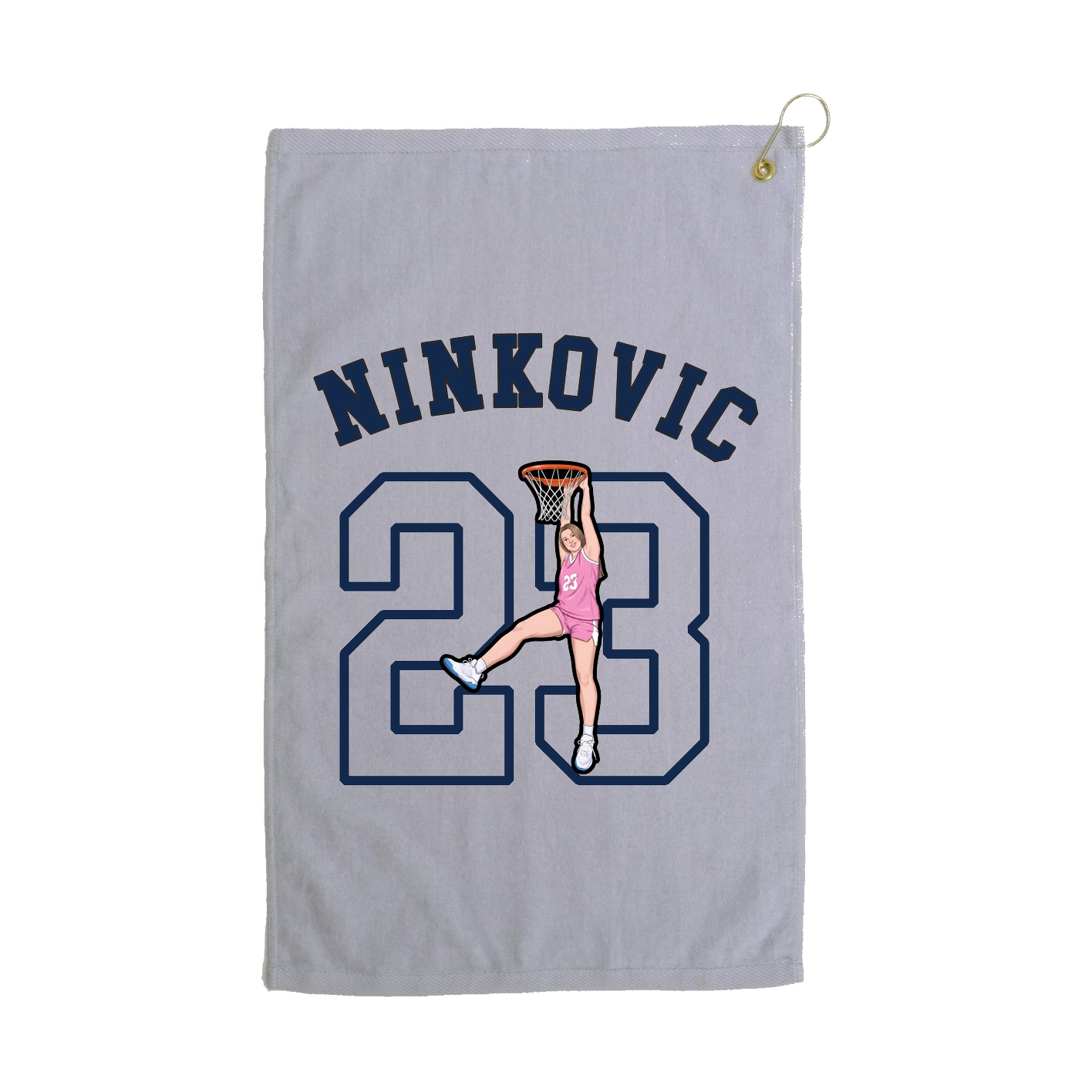 Golf Towel — Shirsey Arch in Grey