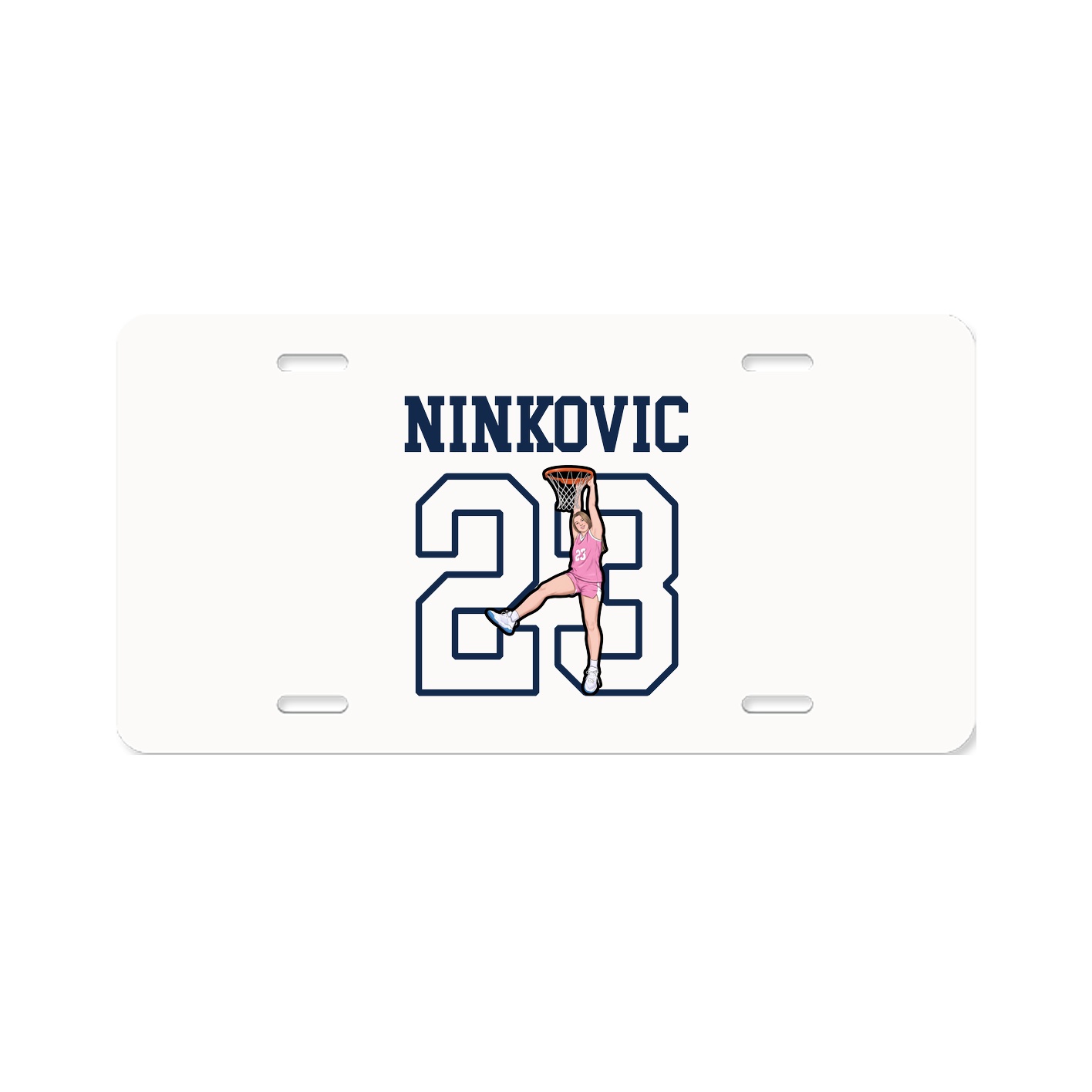 License Plate — Shirsey in Classic