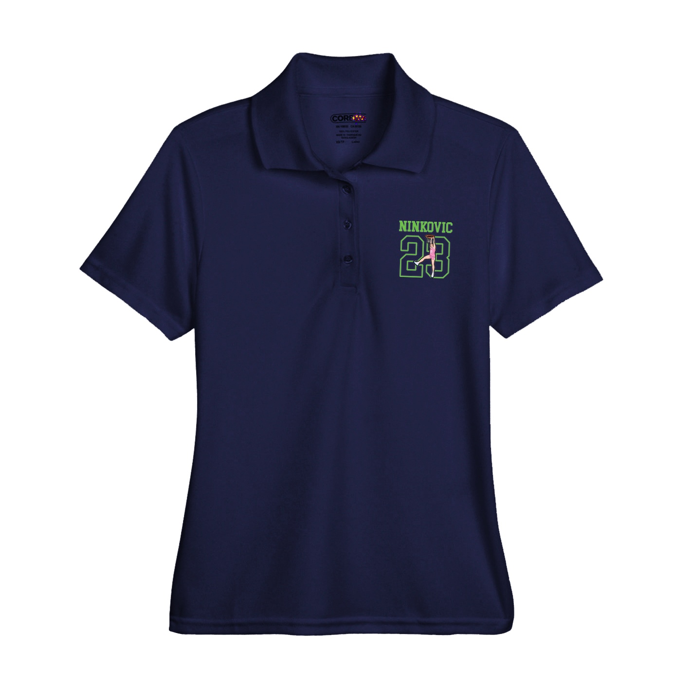 Womens Performance Polo — Shirsey in Navy