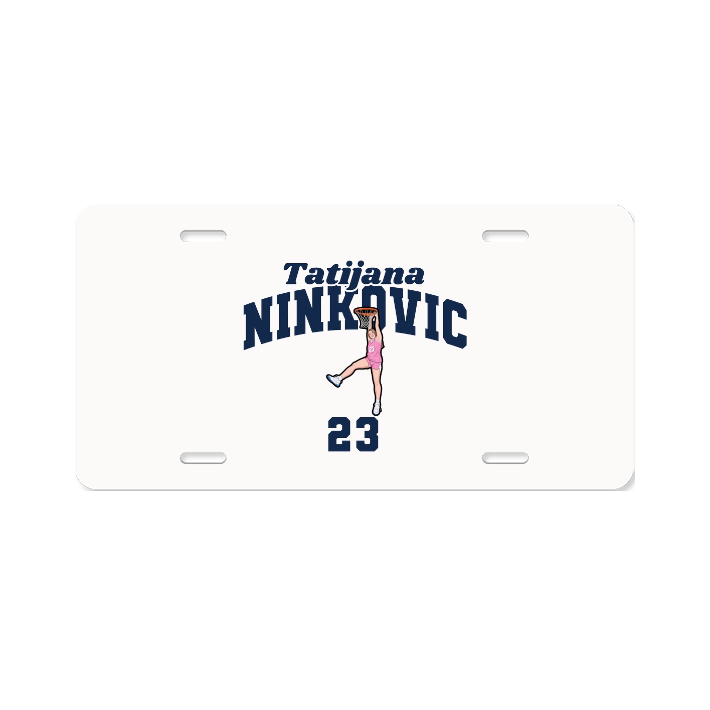 License Plate — Signature Arch in Classic