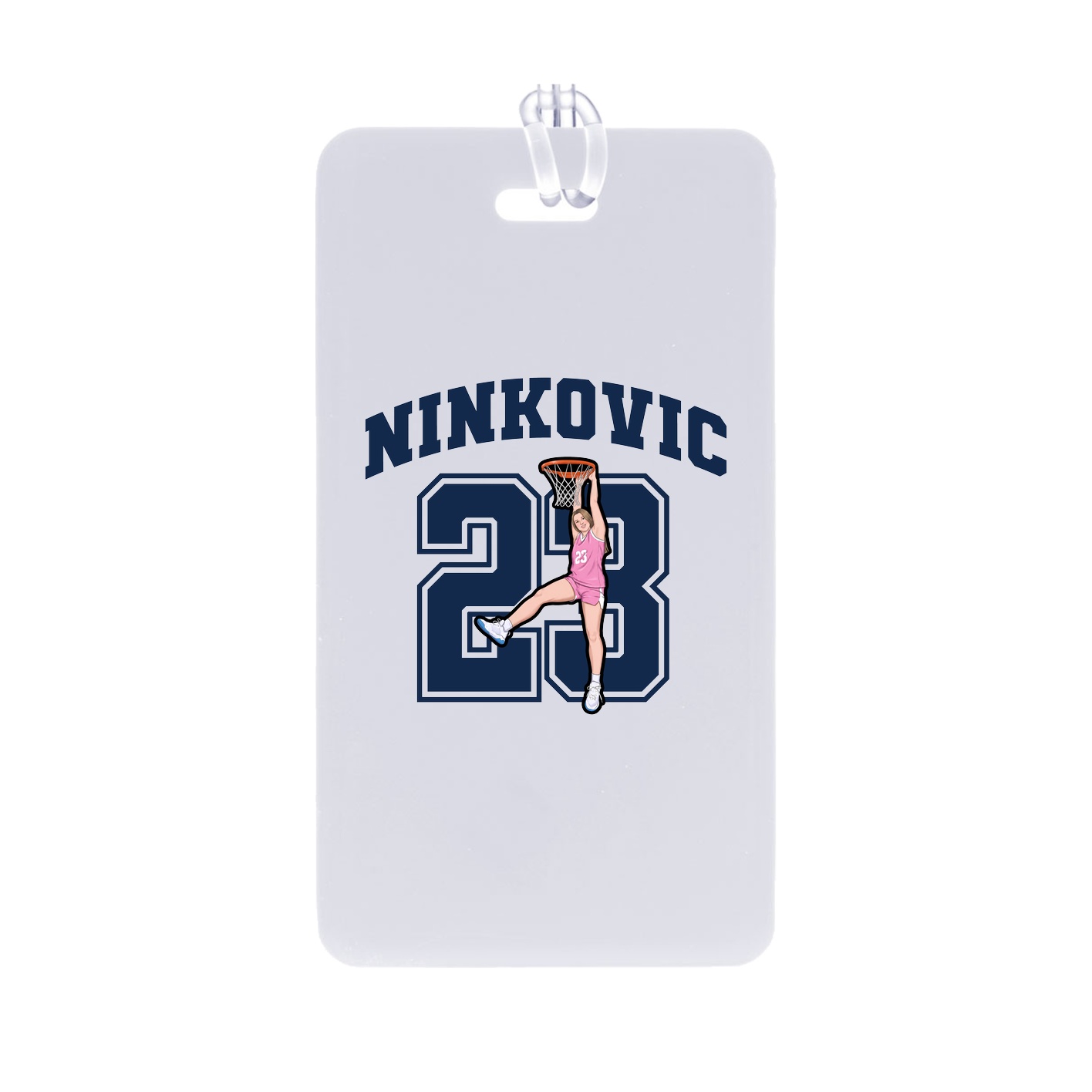 Bag Tag — Number in Classic
