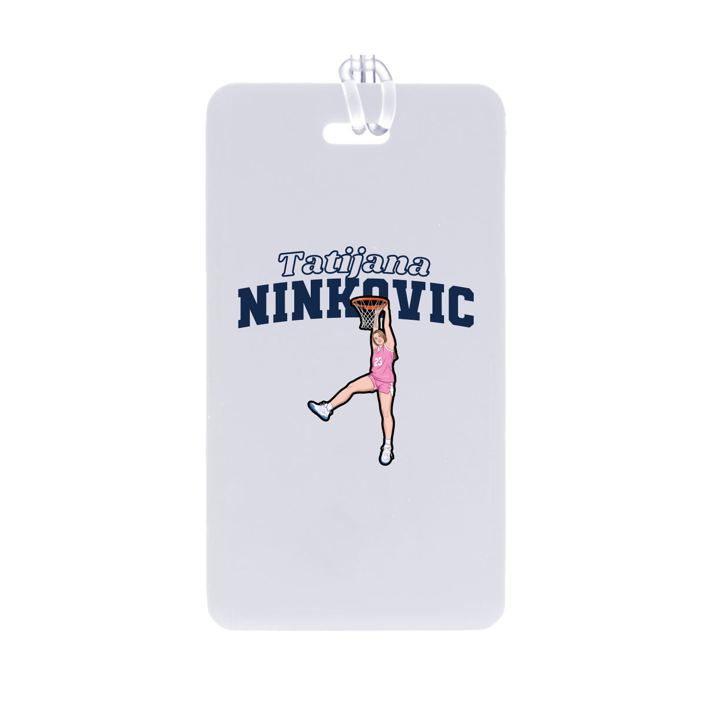 Bag Tag — Name Arch in Classic