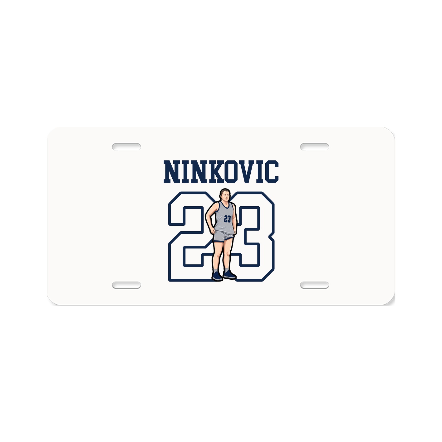 License Plate — Shirsey in Classic