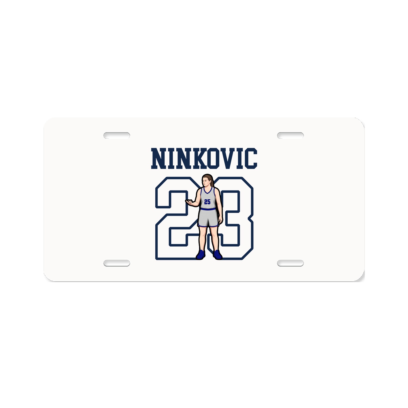 License Plate — Shirsey in Classic