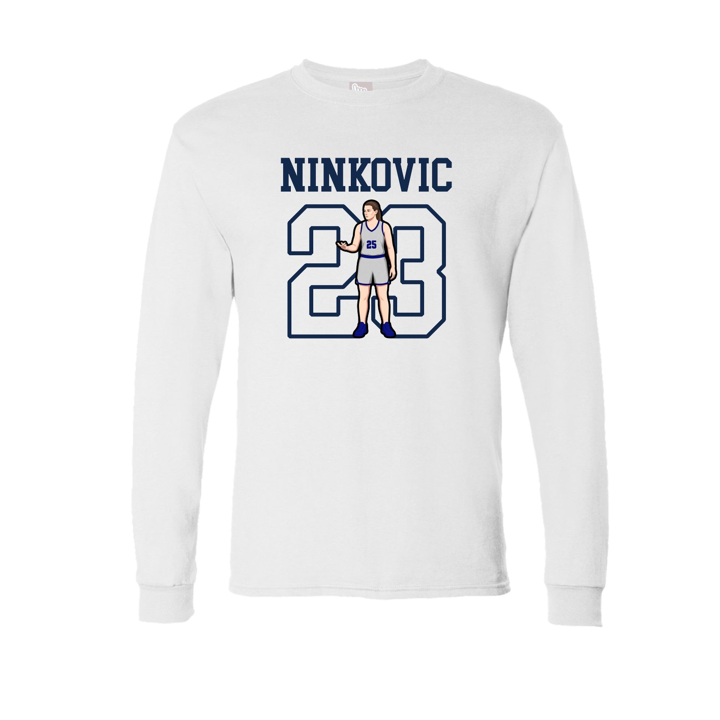 Long Sleeve Tee — Shirsey in White