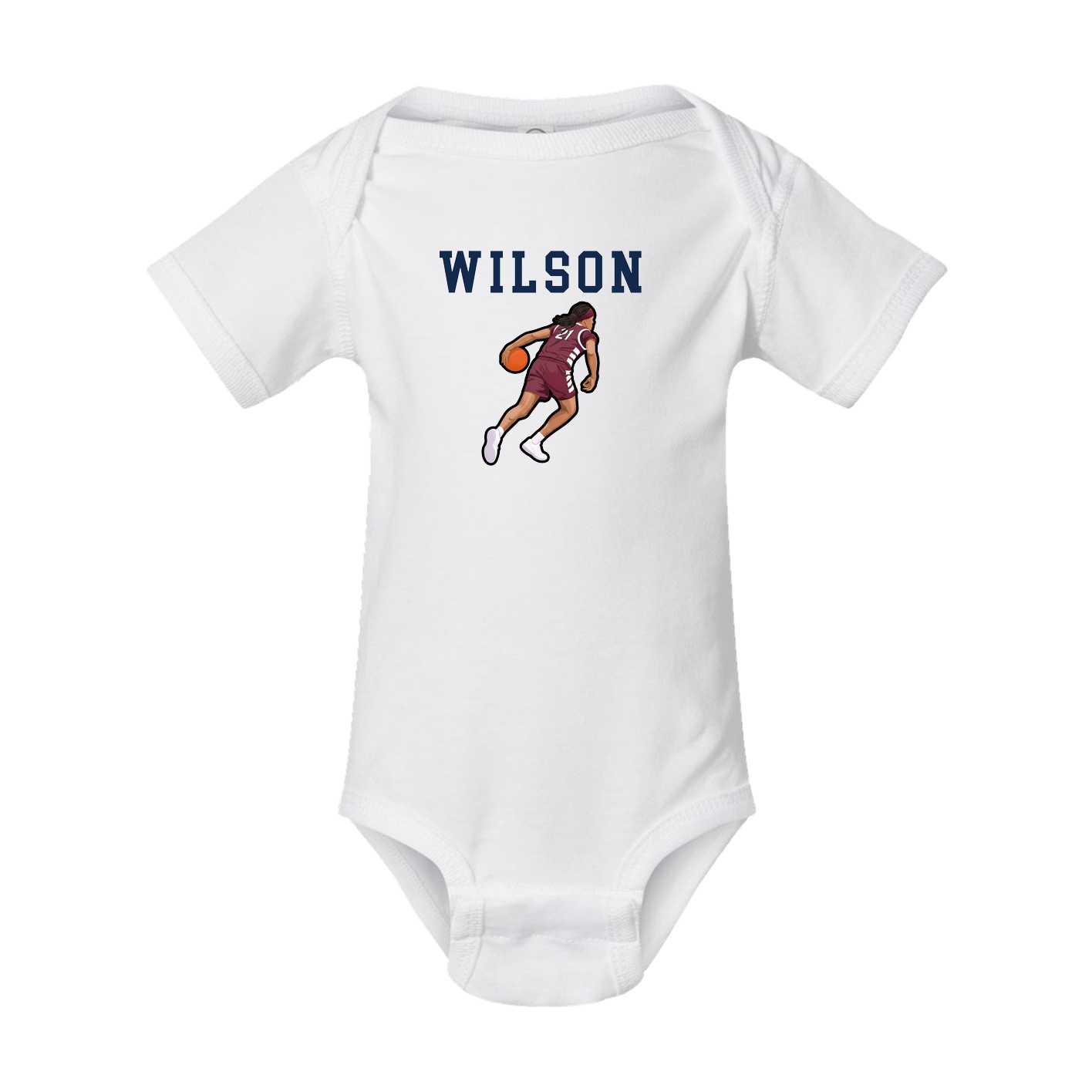 Baby Onesie — Shirsey in White
