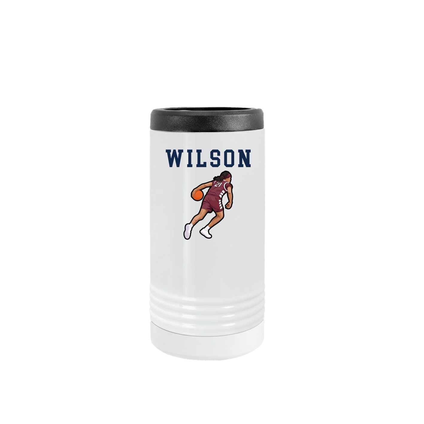 Slim Beverage Holder — Shirsey in White