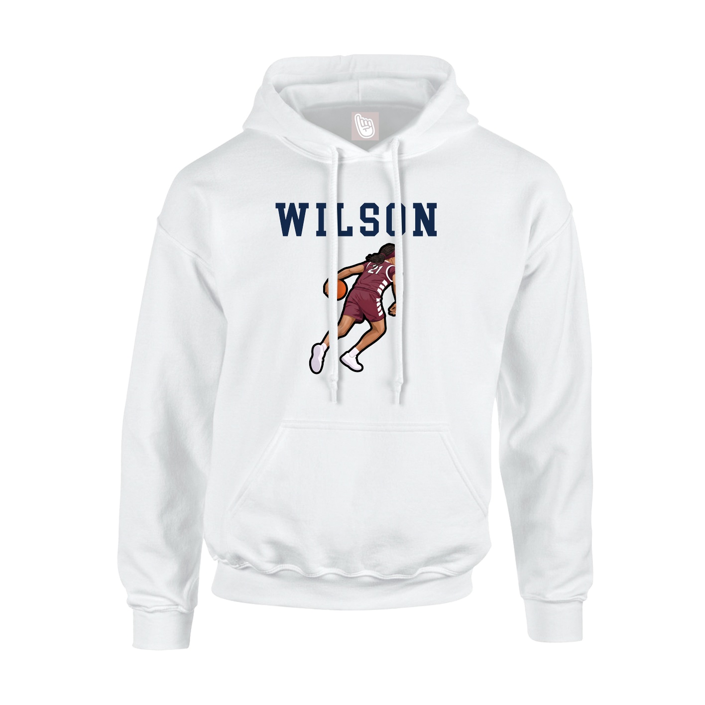Youth Hoodie — Shirsey in White