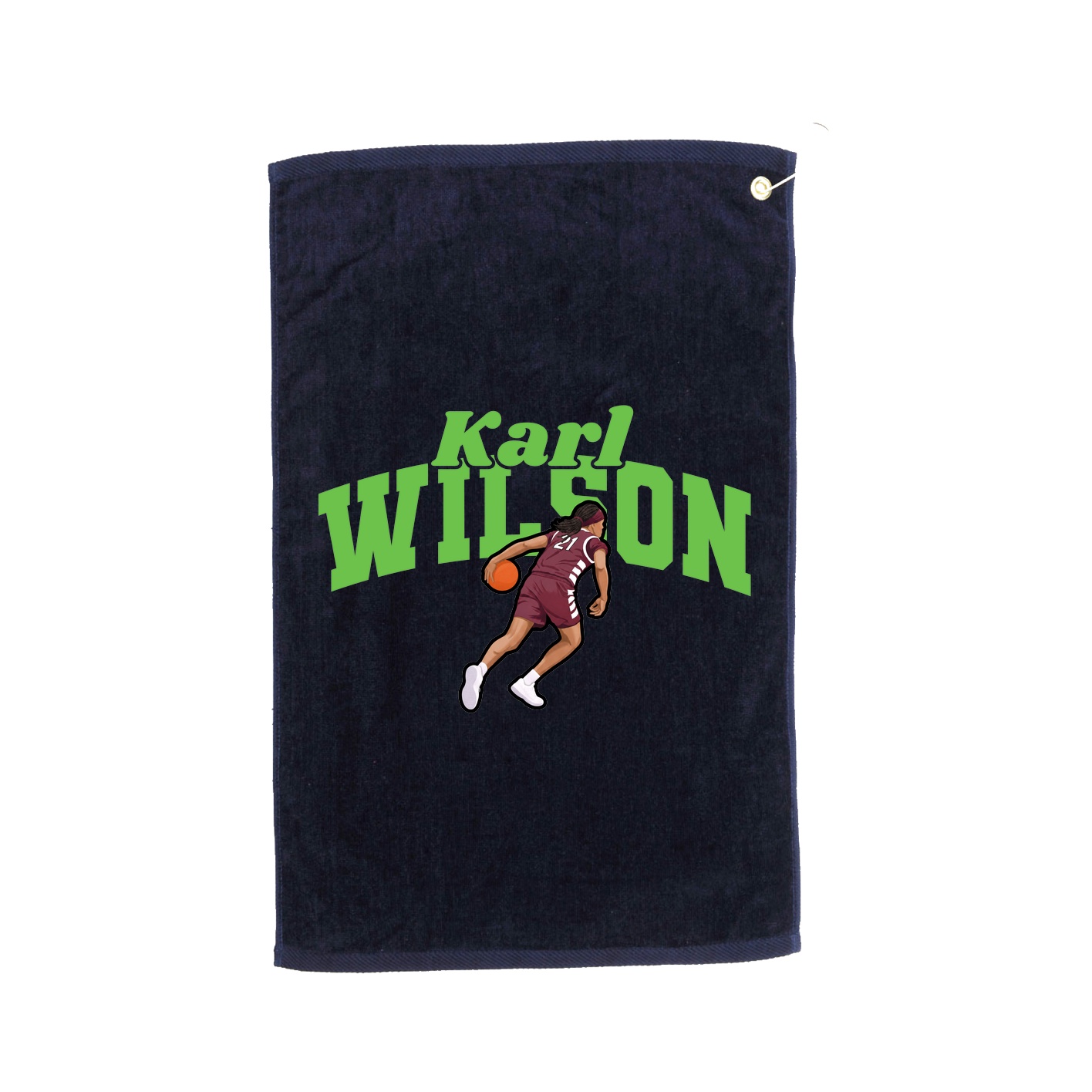 Golf Towel — Signature Arch in Navy