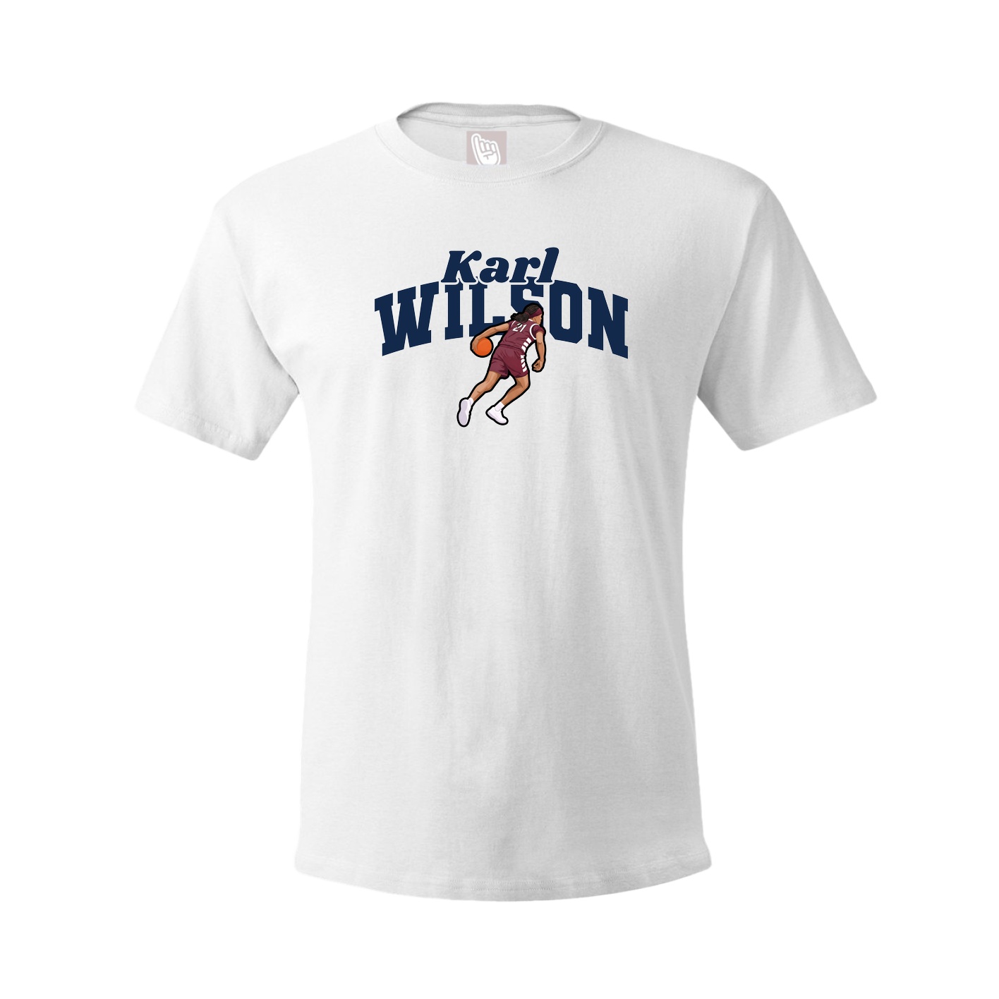 Youth Tee — Signature Arch in White