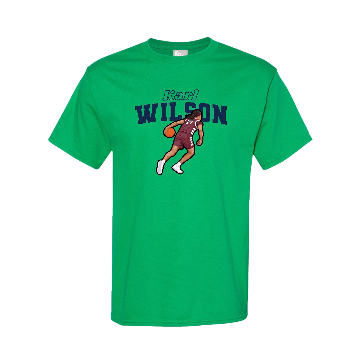 Tee — Name Arch in Green