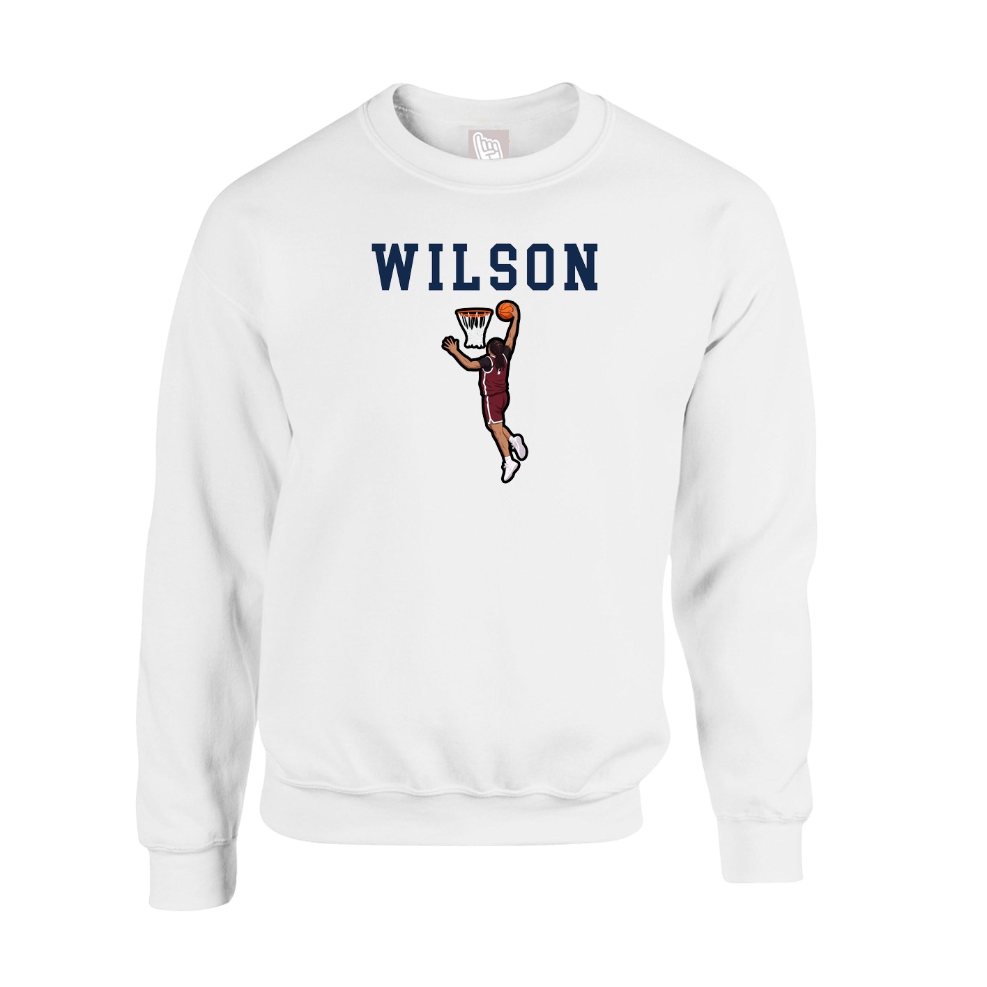 Fleece Crew — Shirsey in White
