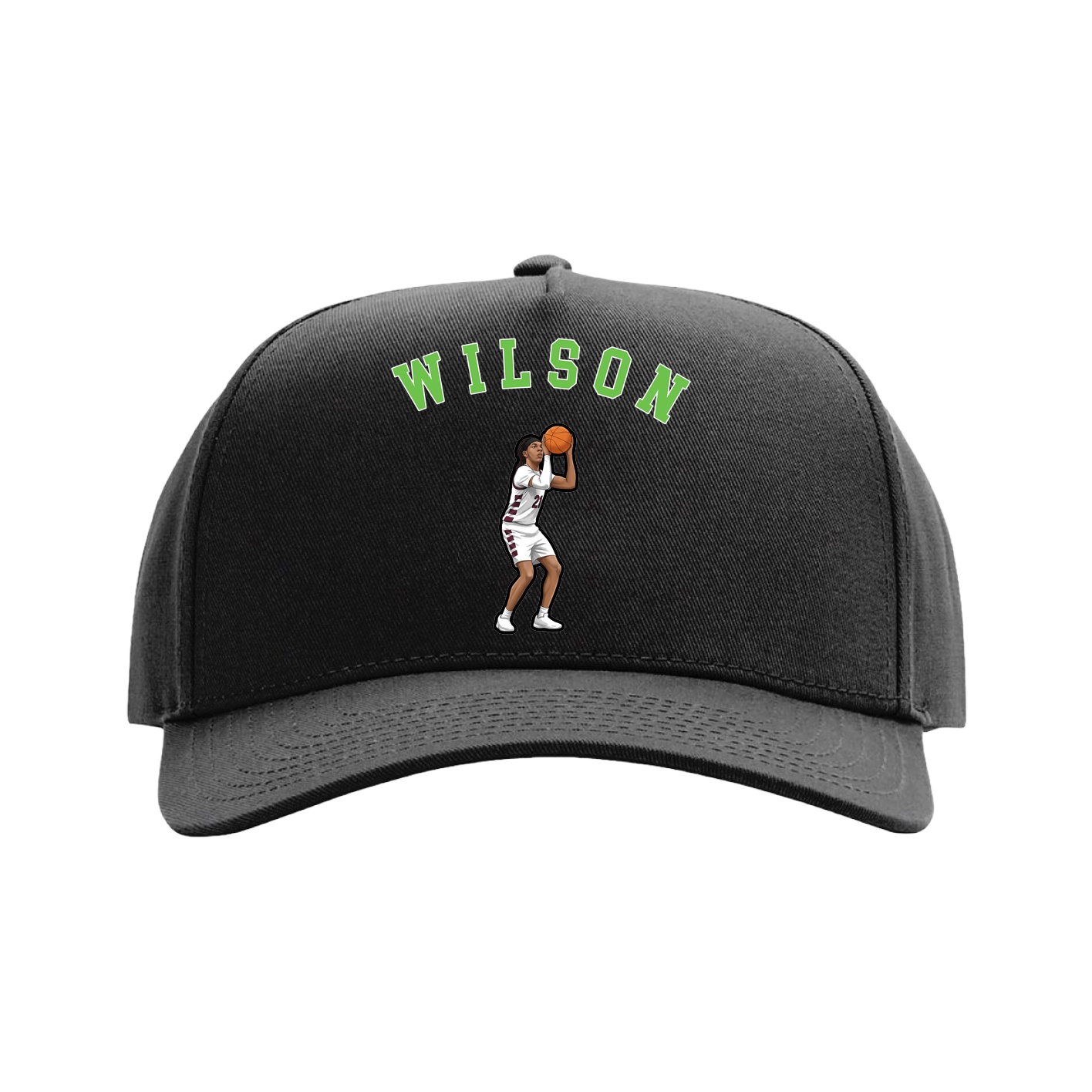 Full Fabric Five-Panel Champ Cap