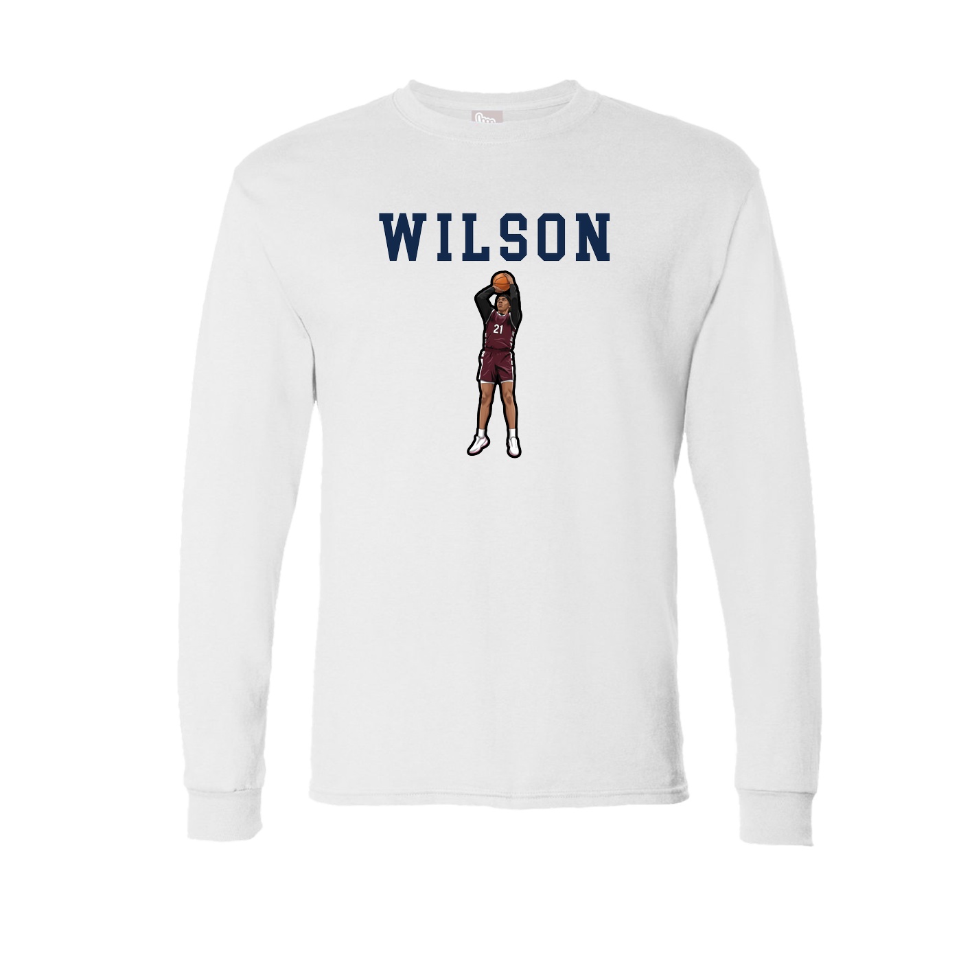 Long Sleeve Tee — Shirsey in White