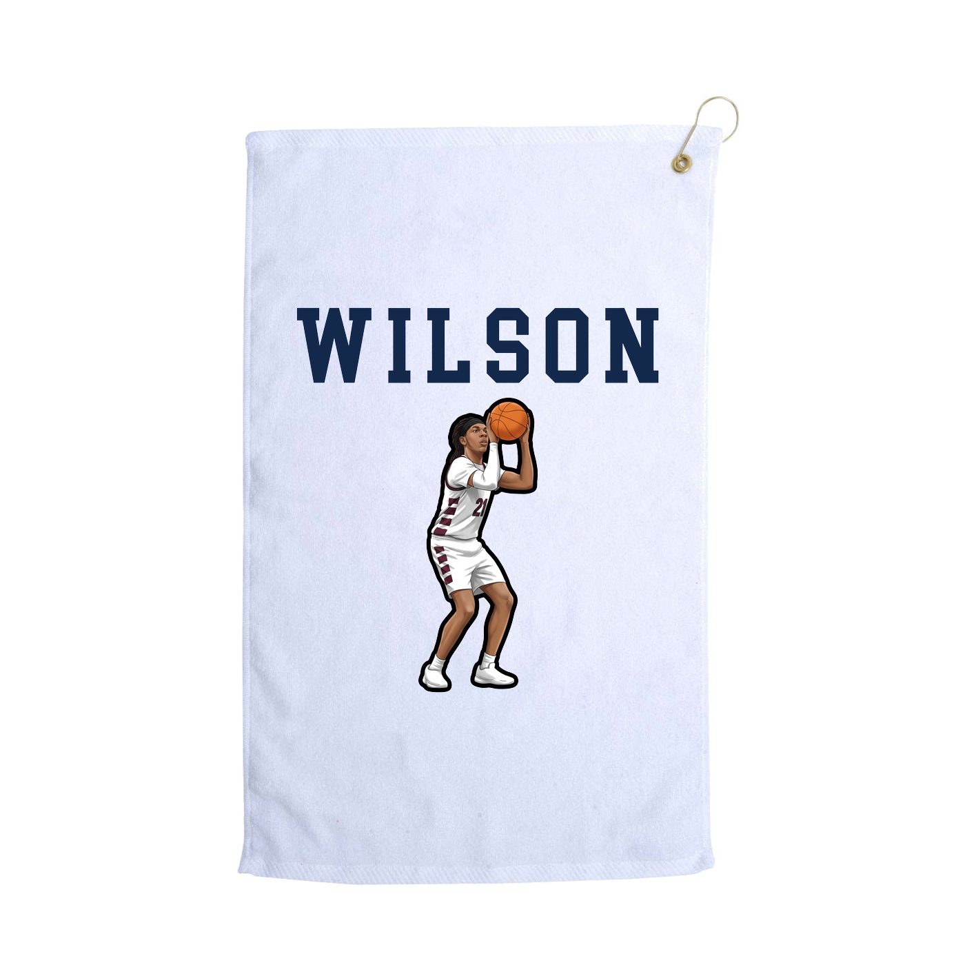 Golf Towel — Shirsey in White