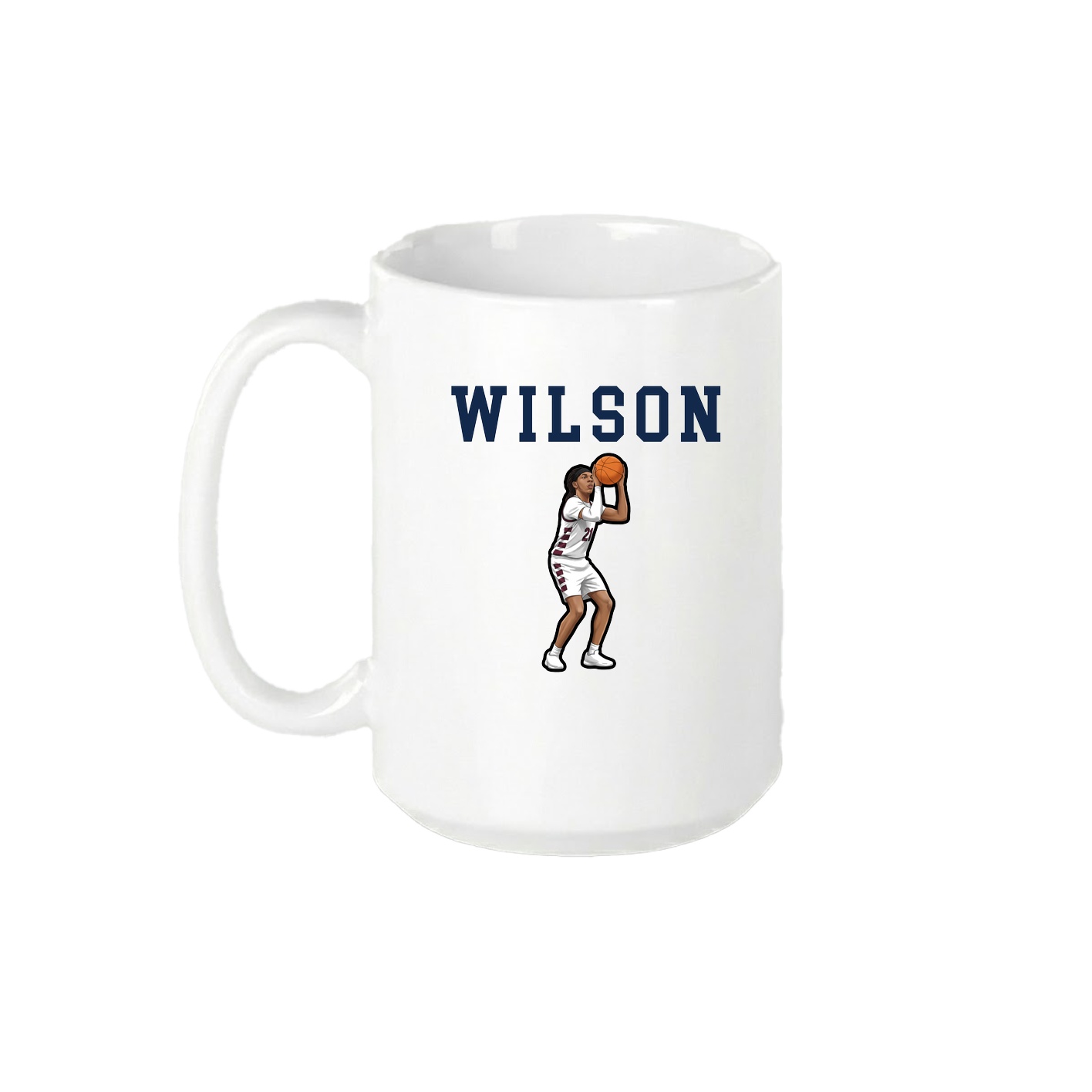 15oz Coffee Mug — Shirsey in White