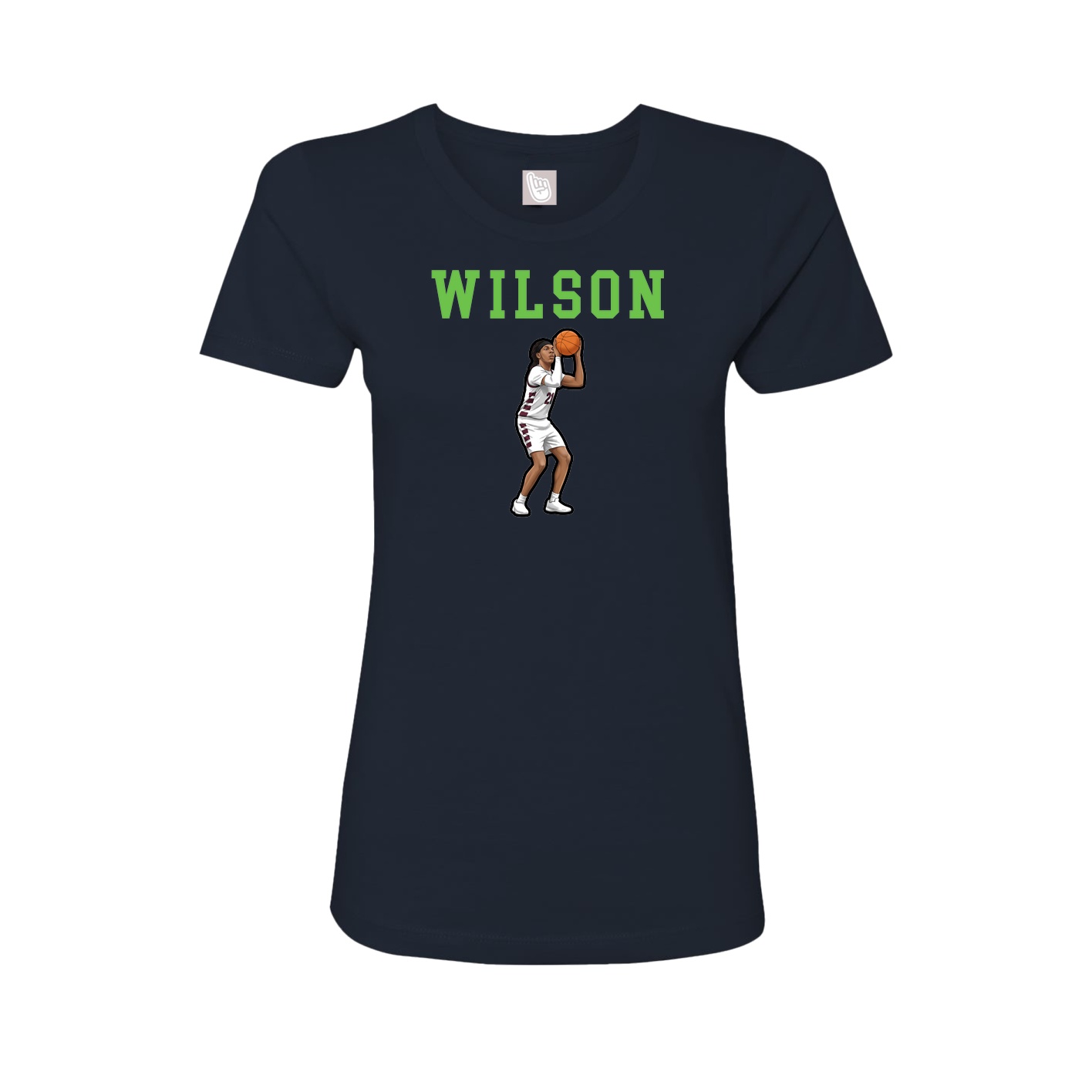 Fitted Women's Tee — Shirsey in Navy