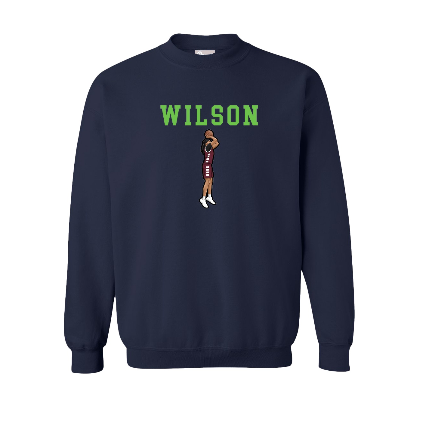 Fleece Crew — Shirsey in Navy