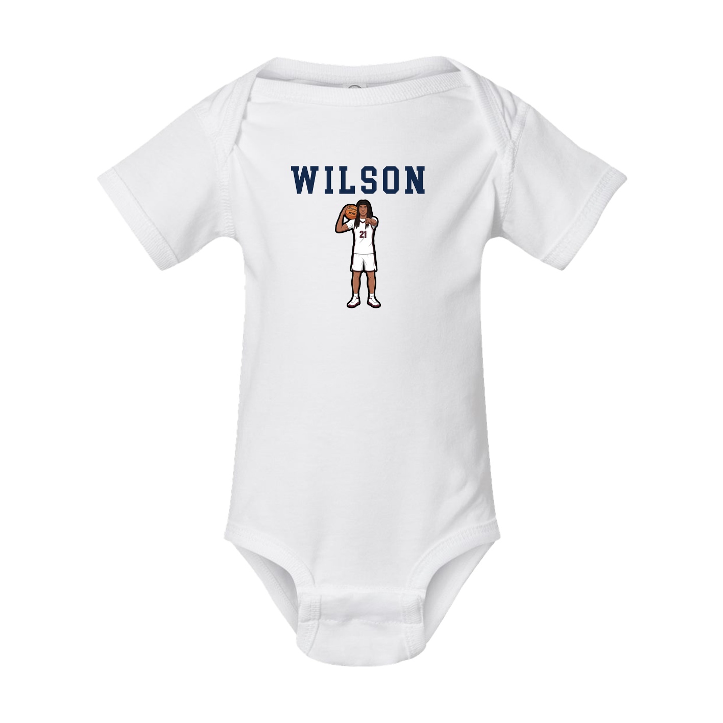 Baby Onesie — Shirsey in White
