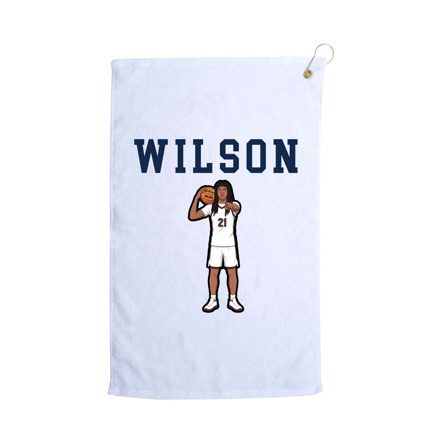 Golf Towel — Shirsey in White