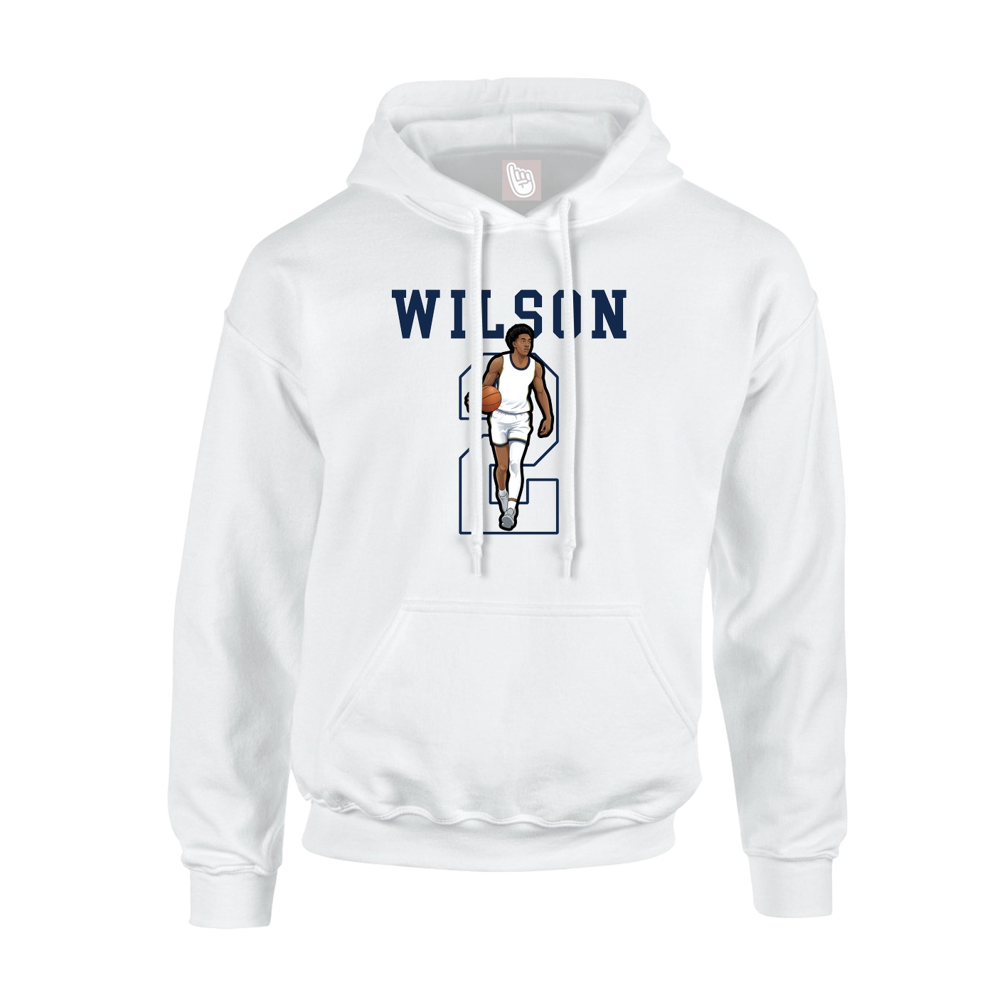 Youth Hoodie — Shirsey in White