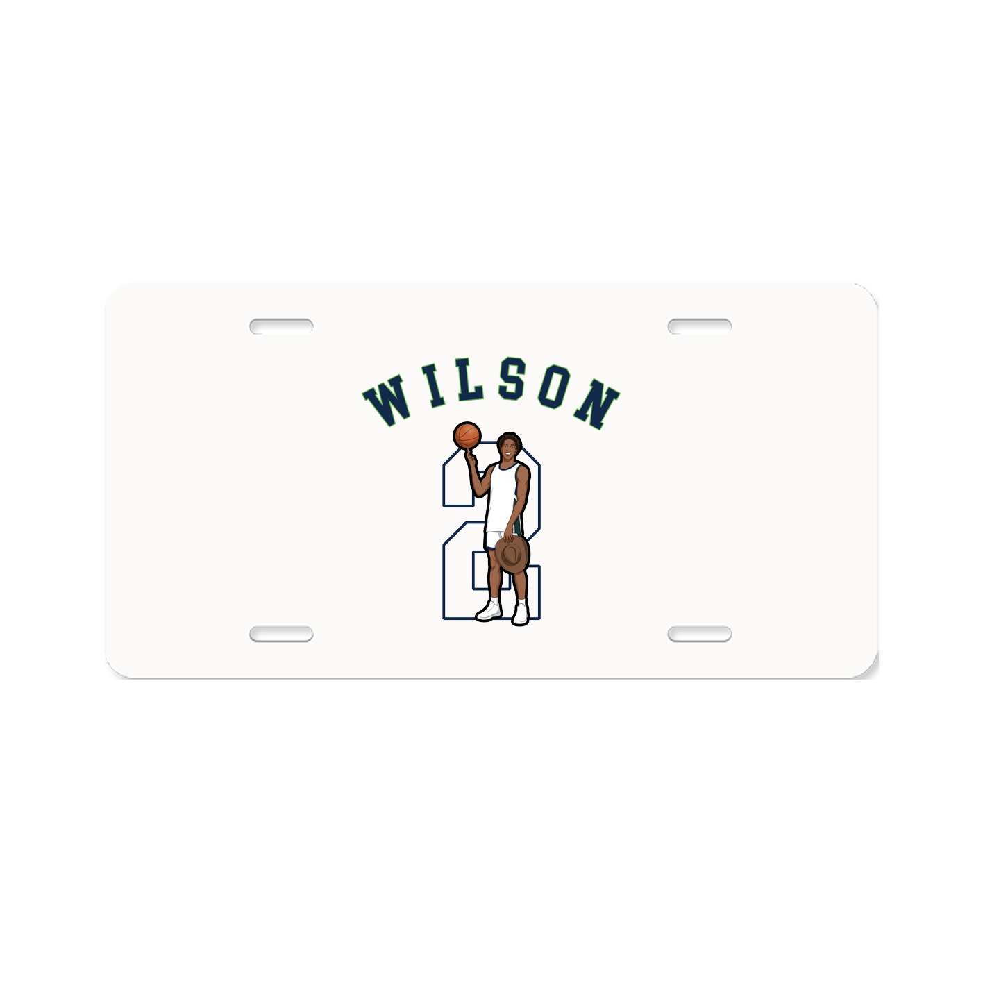 License Plate — Shirsey Arch in Classic