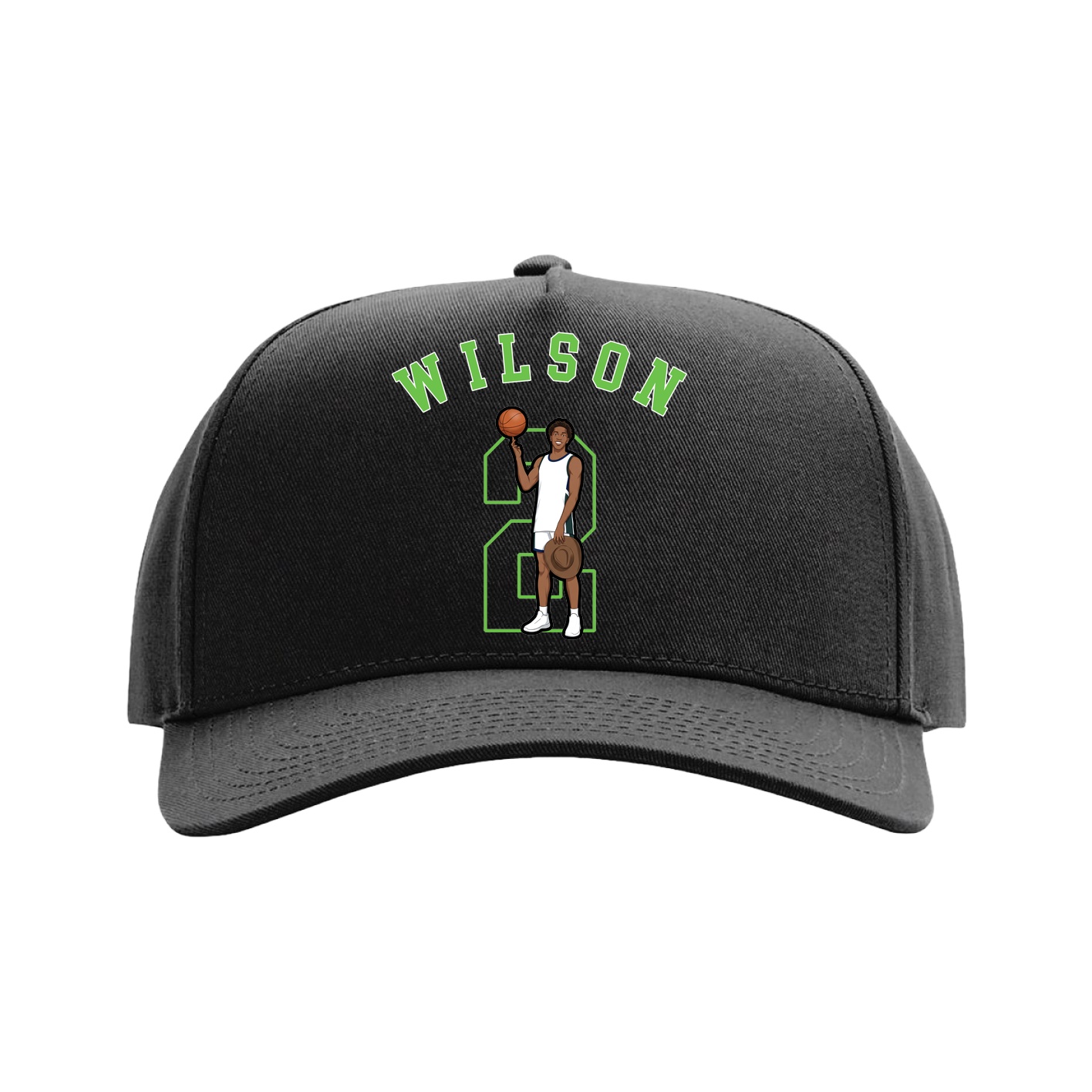 Full Fabric Five-Panel Champ Cap