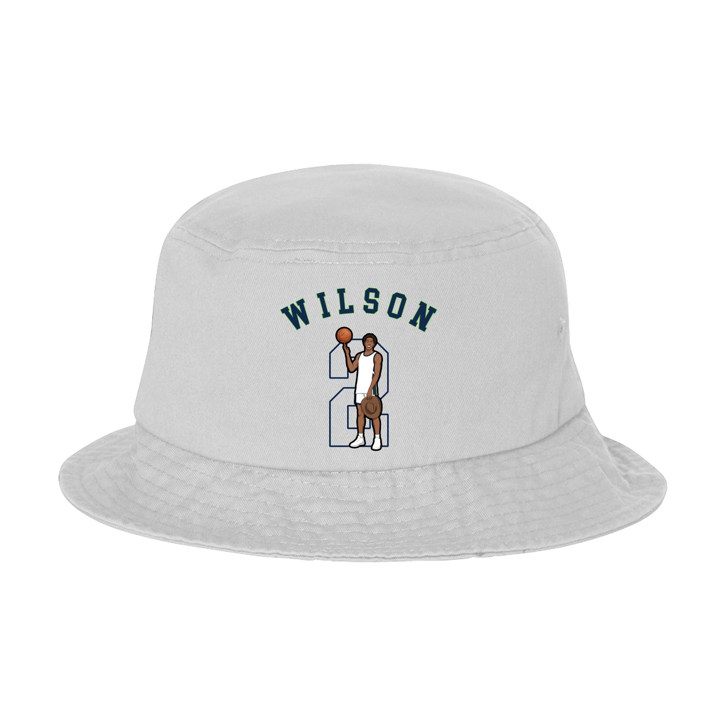 Bucket Cap — Shirsey Arch in White