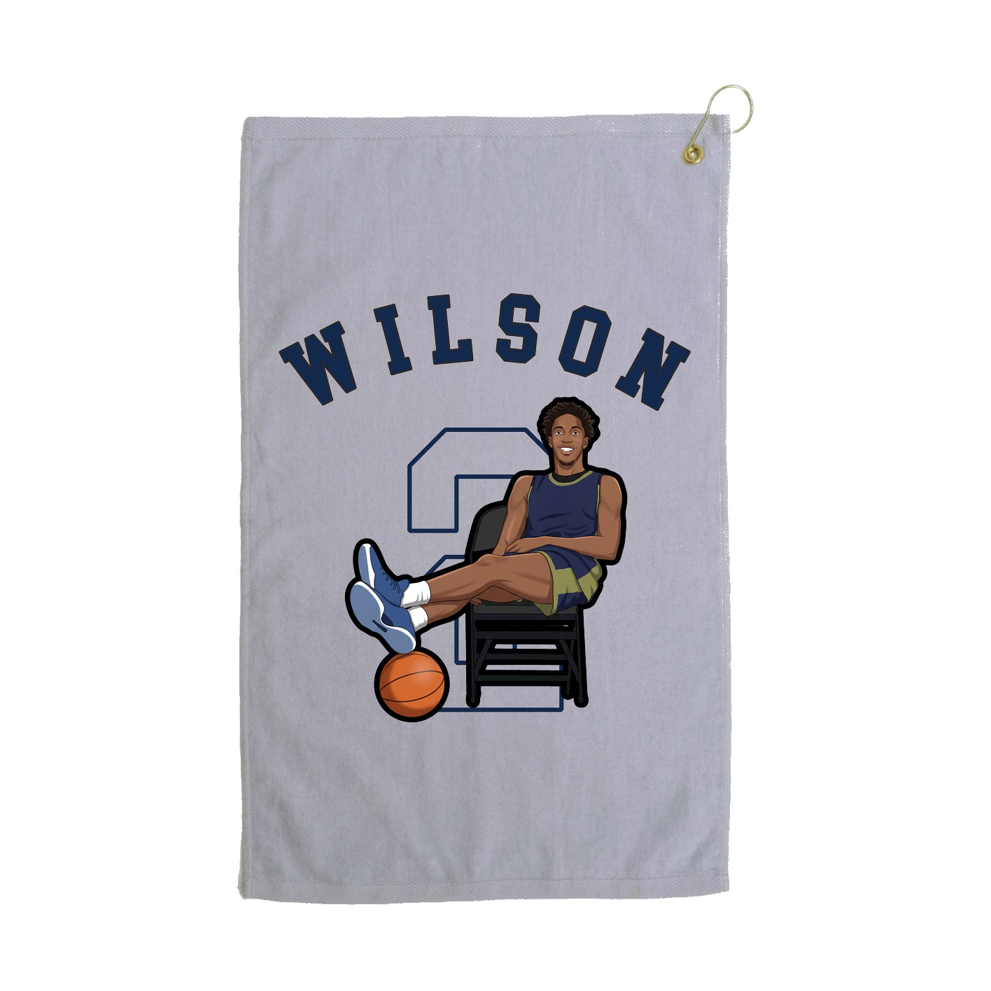 Golf Towel — Shirsey Arch in Grey