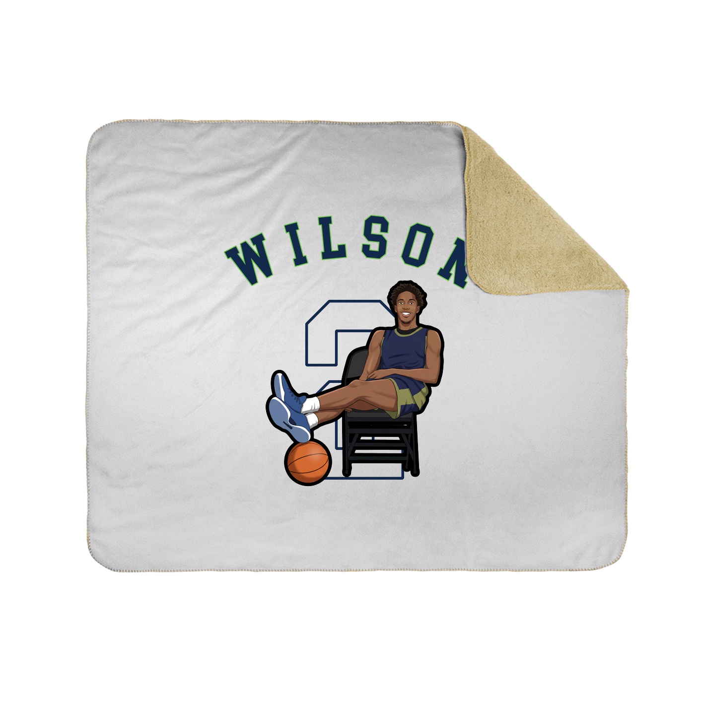 Throw Blanket — Shirsey Arch in White