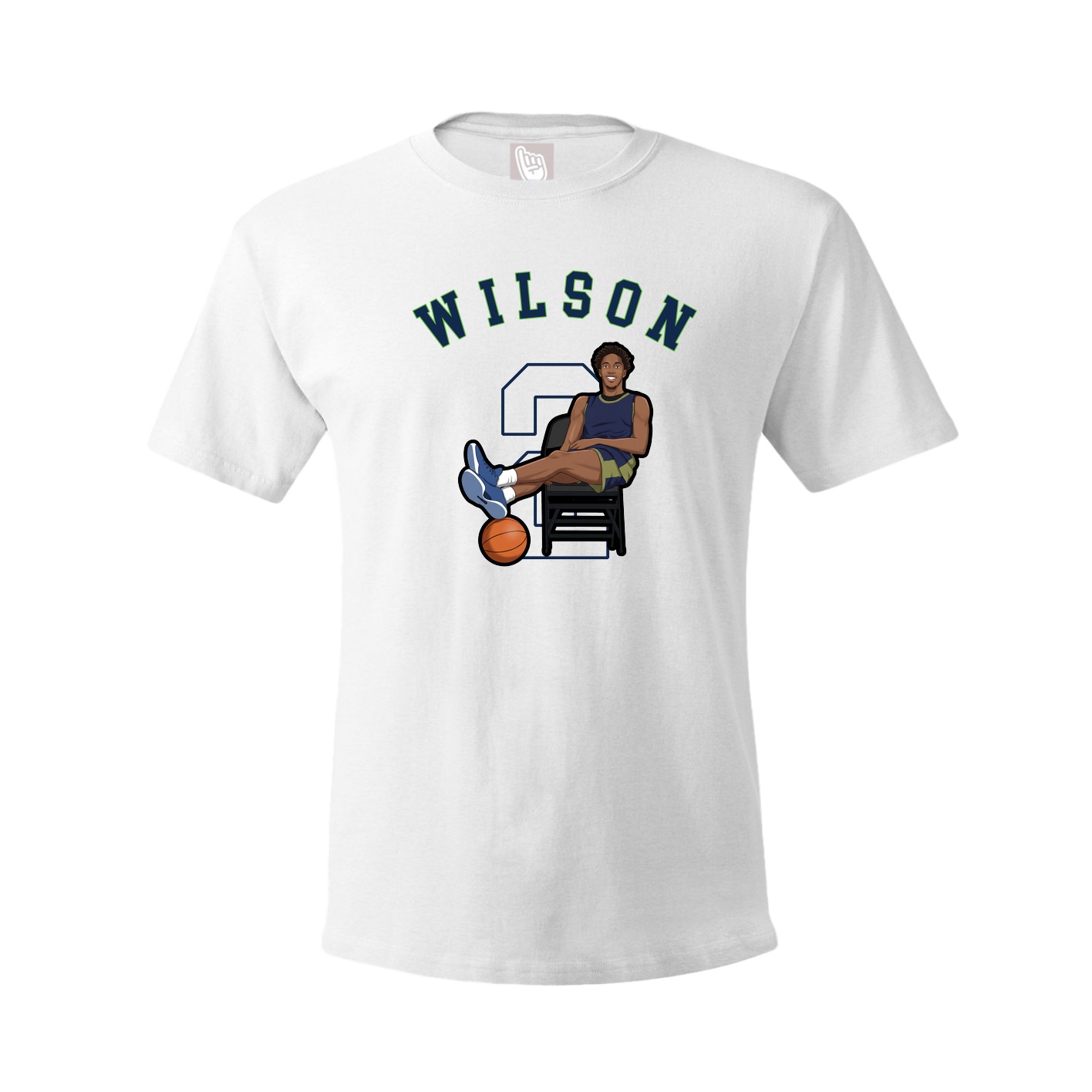 Youth Tee — Shirsey Arch in White