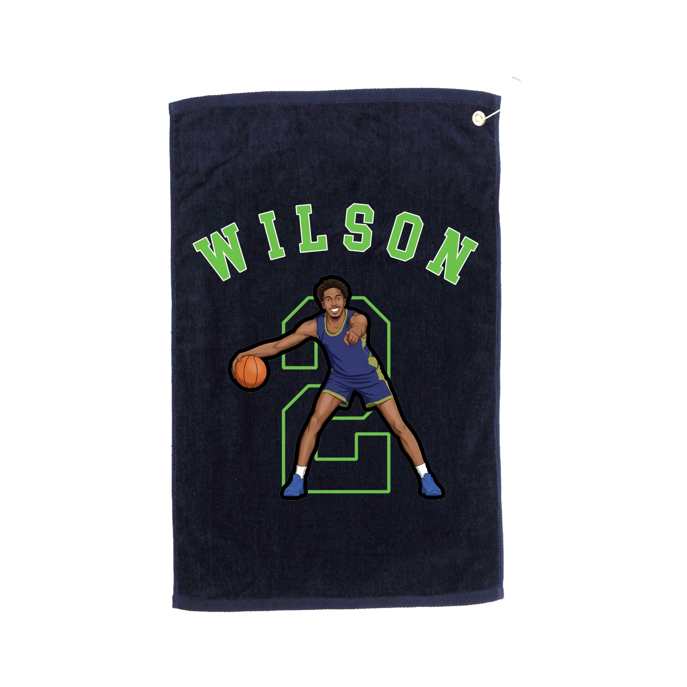 Golf Towel — Shirsey Arch in Navy