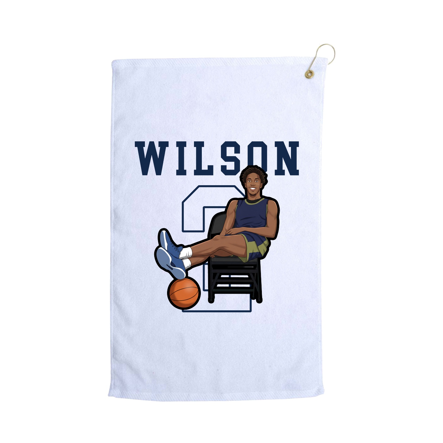 Golf Towel — Shirsey in White