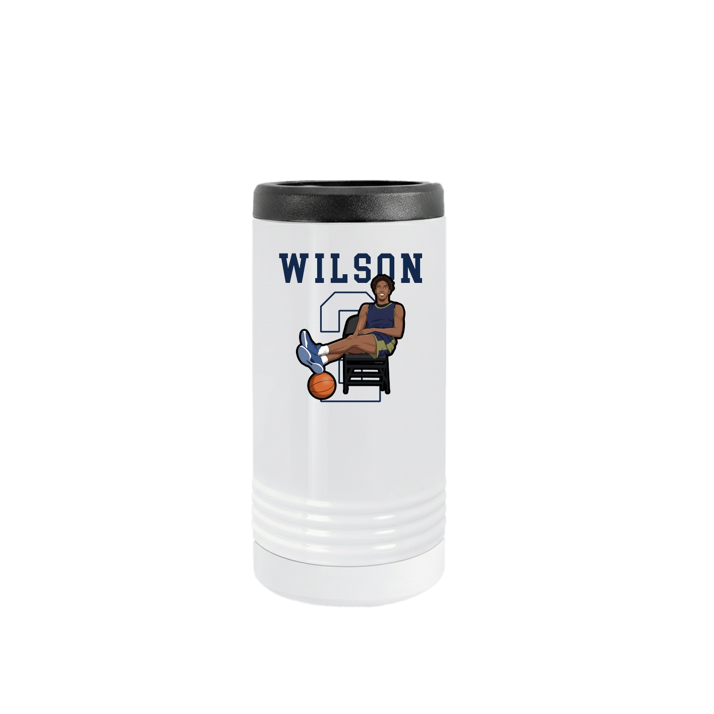 Slim Beverage Holder — Shirsey in White