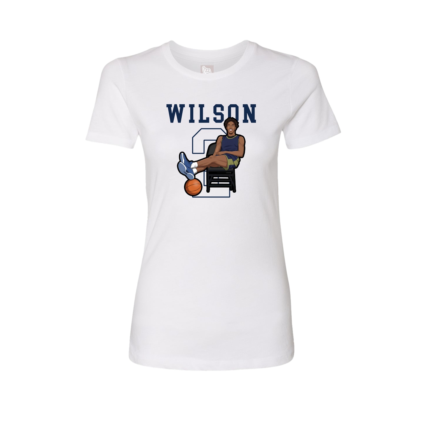 Fitted Women's Tee — Shirsey in White
